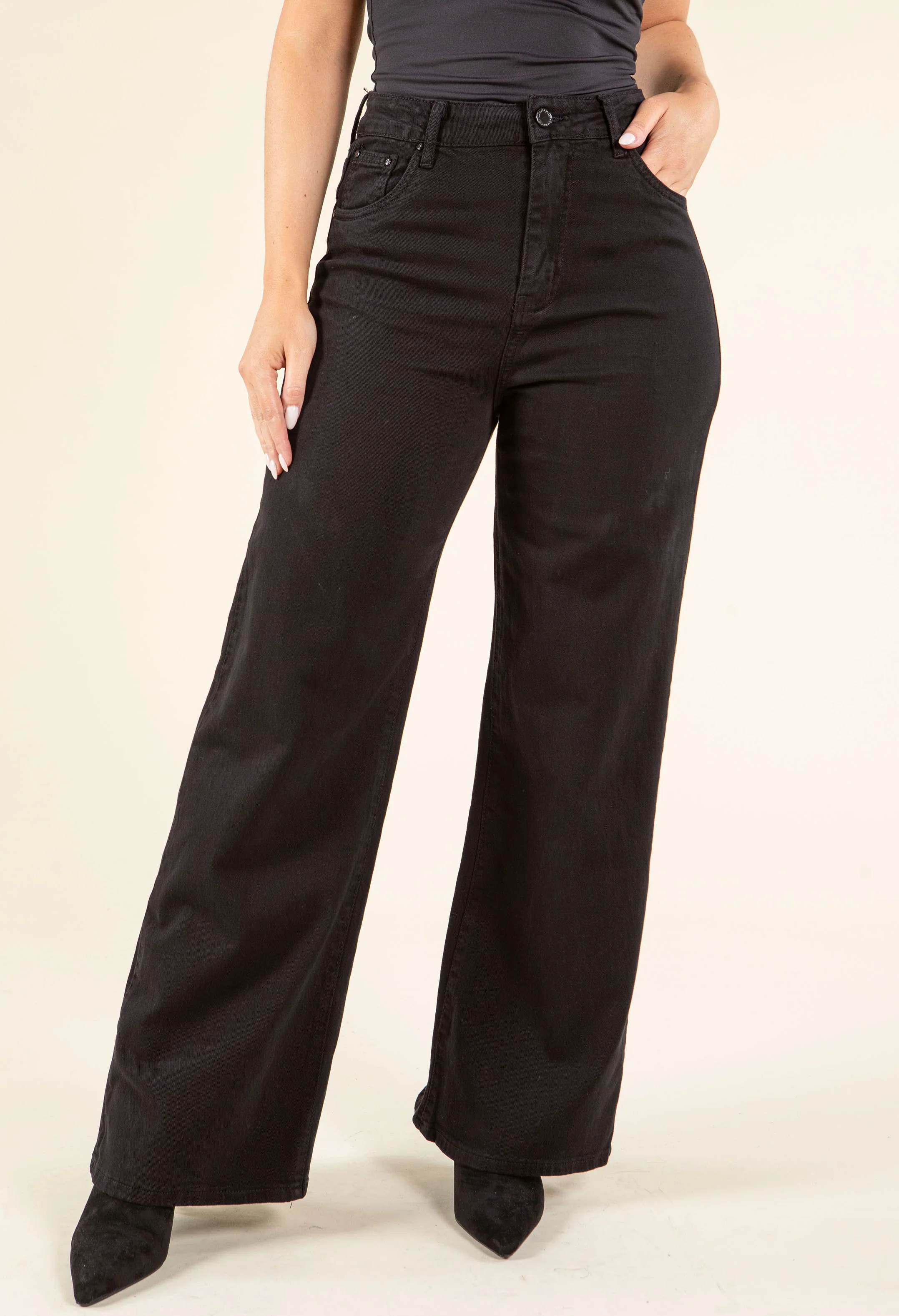 Natalia Wide Leg Jeans - Image 9