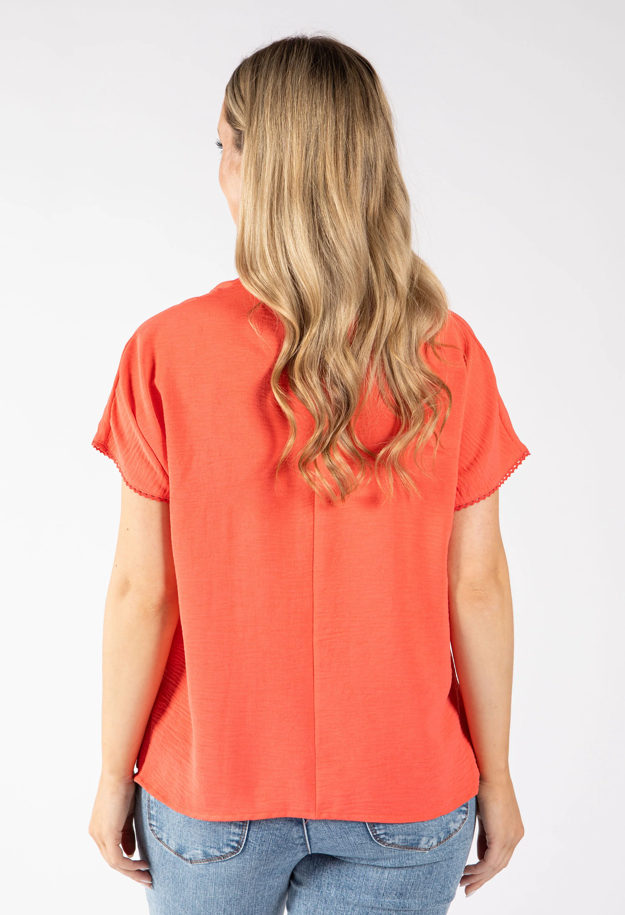 Onara Crochet Trim Top - Image 4
