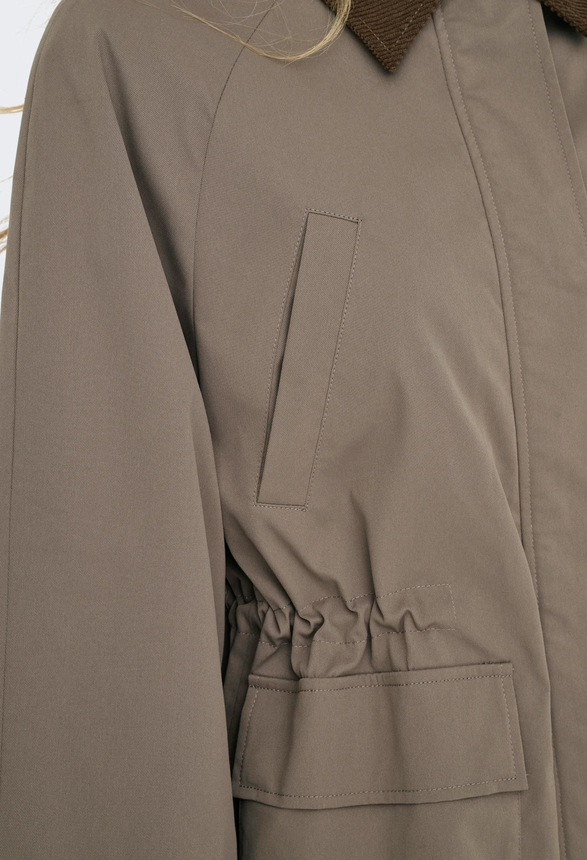 ONLEJA Corduroy Trim Jacket - Image 4