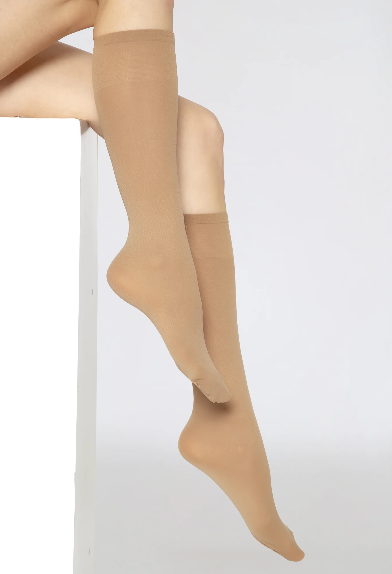 Opaque Knee High Socks - Image 4