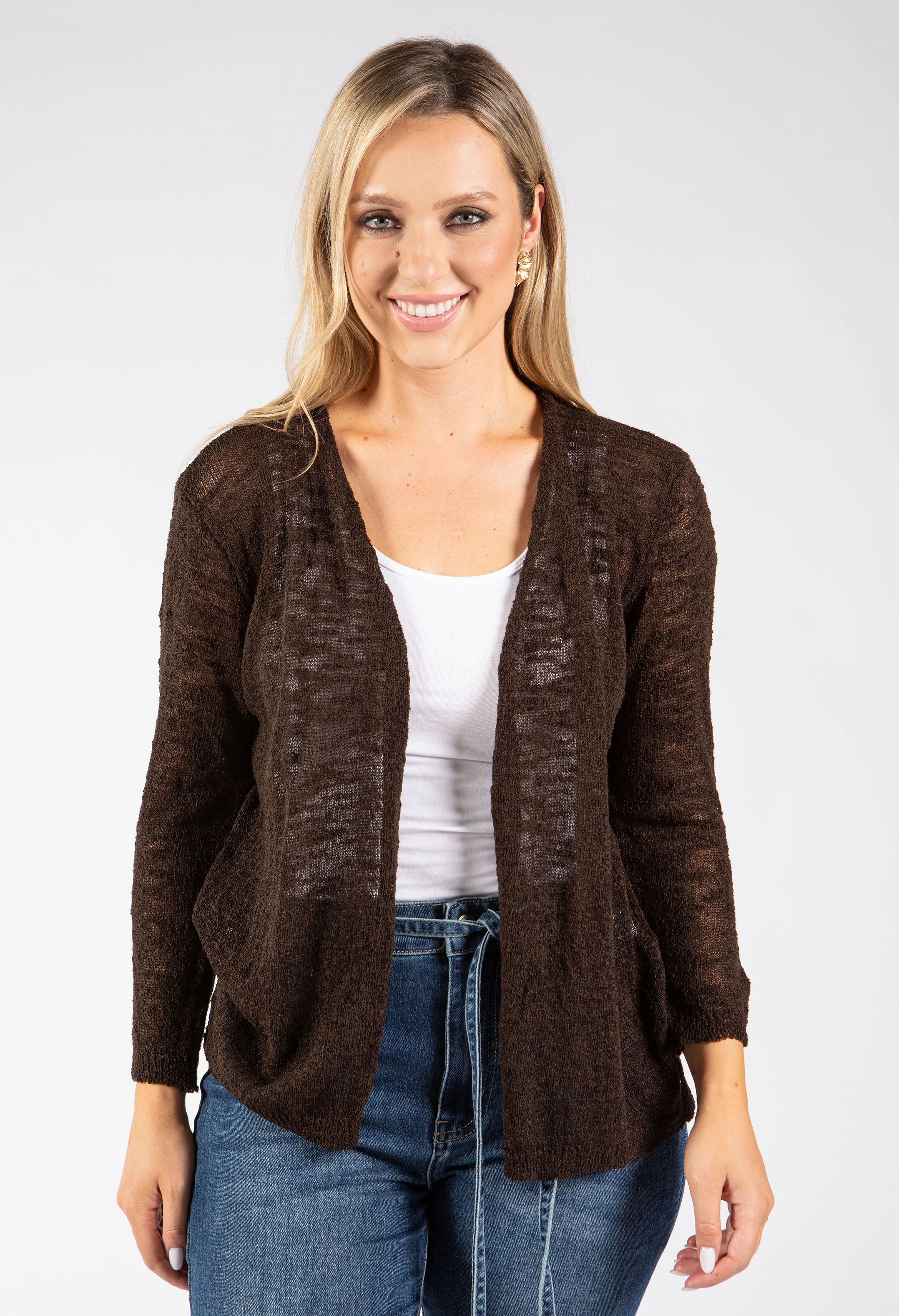 Open Knit Cardigan - Image 13