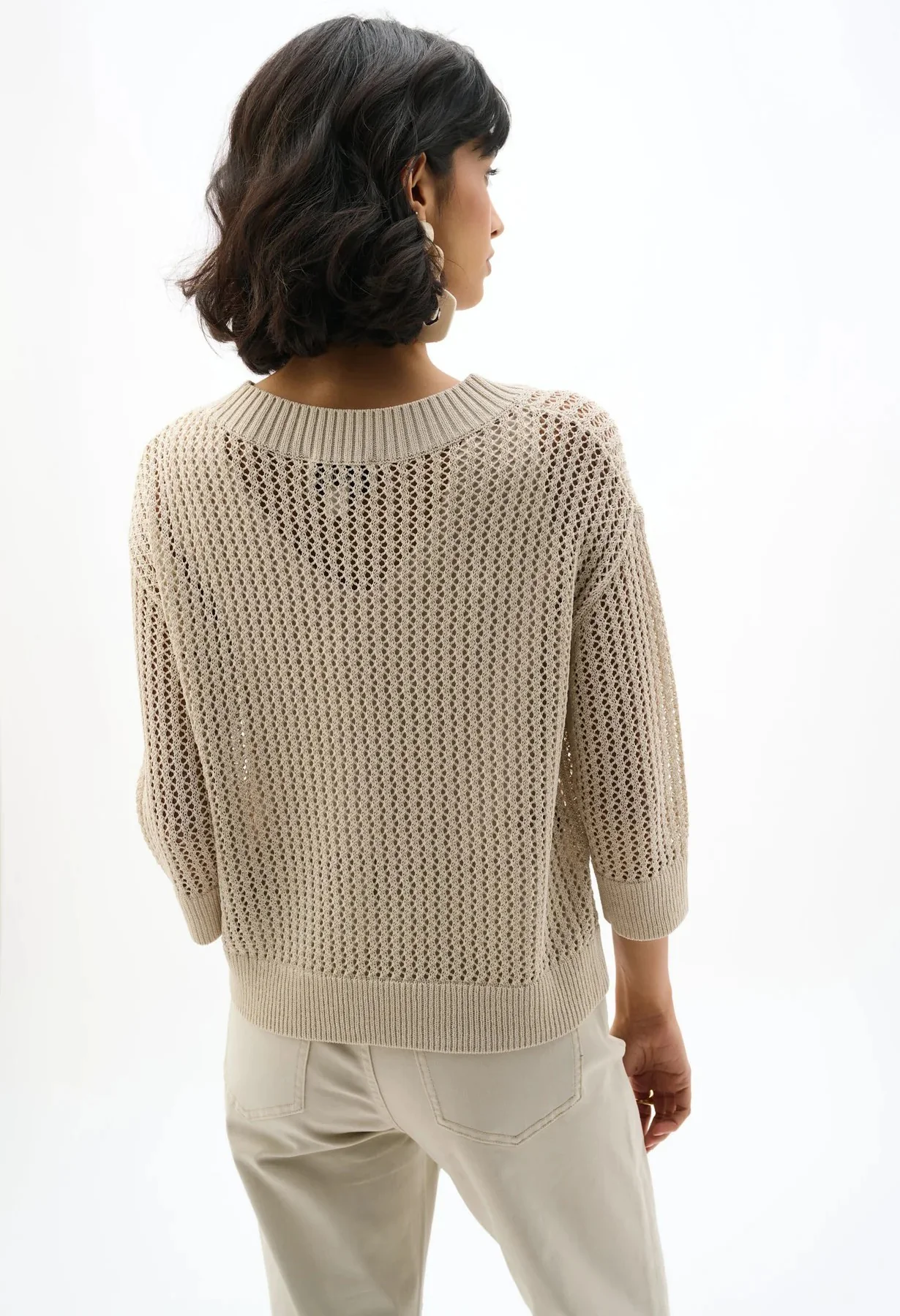Open Stitch Sweater - Image 8