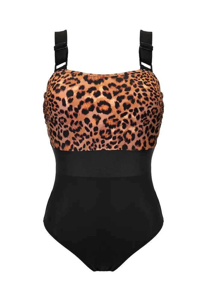 Palm Springs Stripe Tummy Control Swimsuit - Image 9
