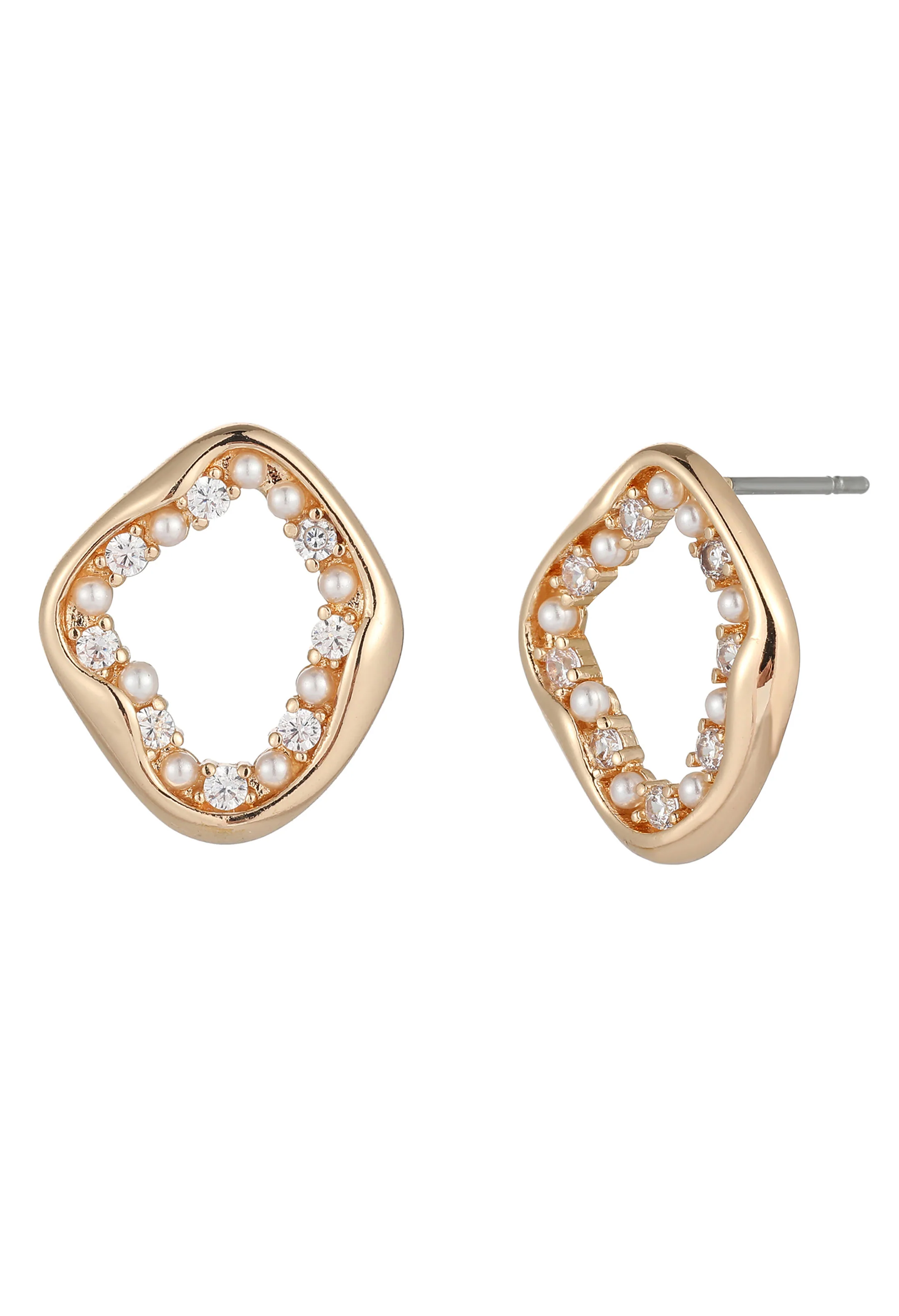 Pearl Oval Earrings