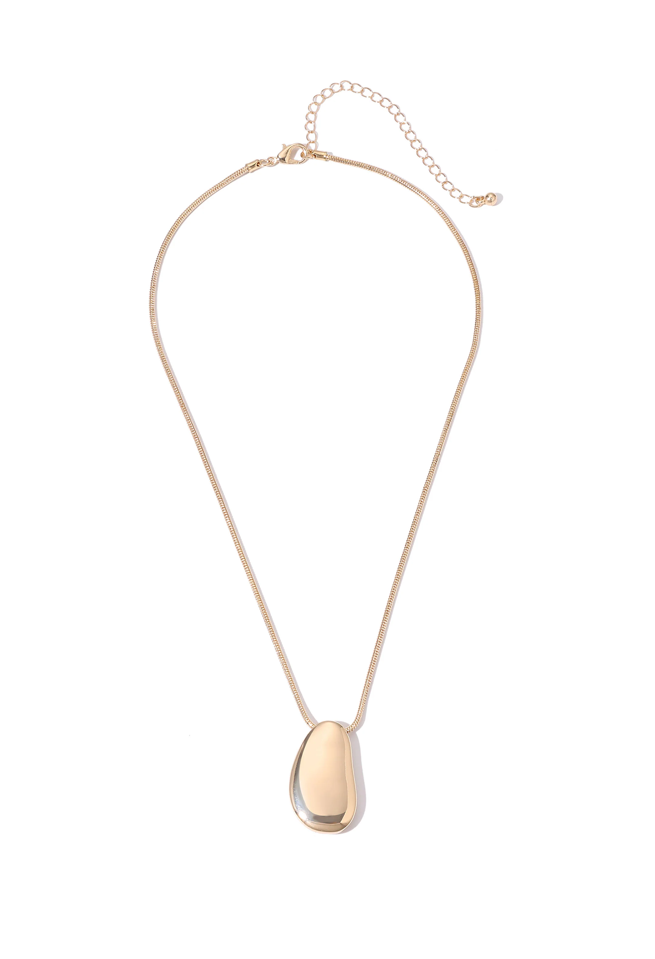 Pebble Pendant Necklace - Image 2
