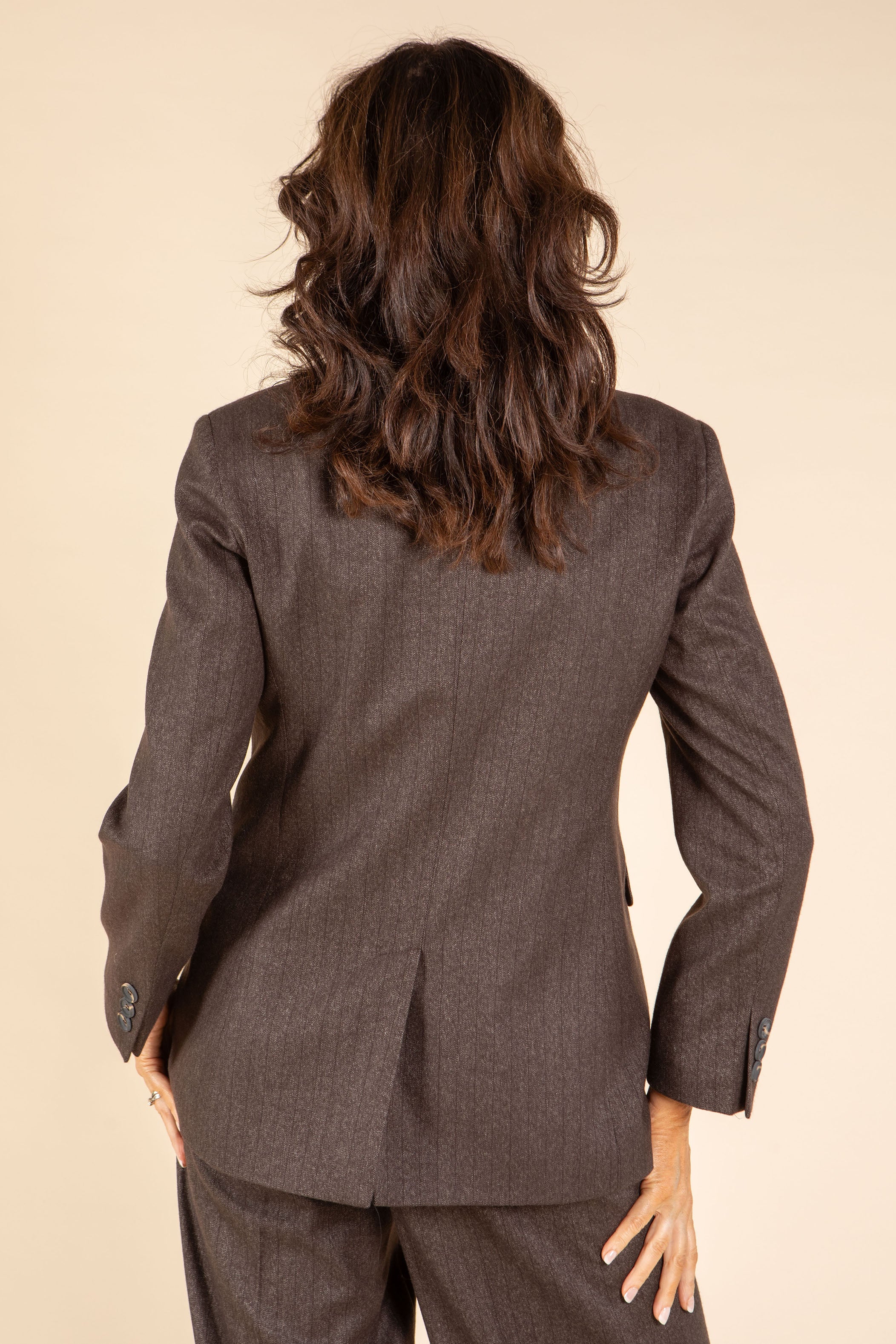 Lisa Pinstripe Blazer - Image 5