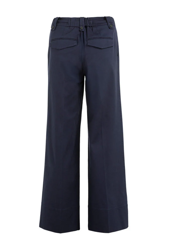 Pleated Wide Leg Trousers - Image 12