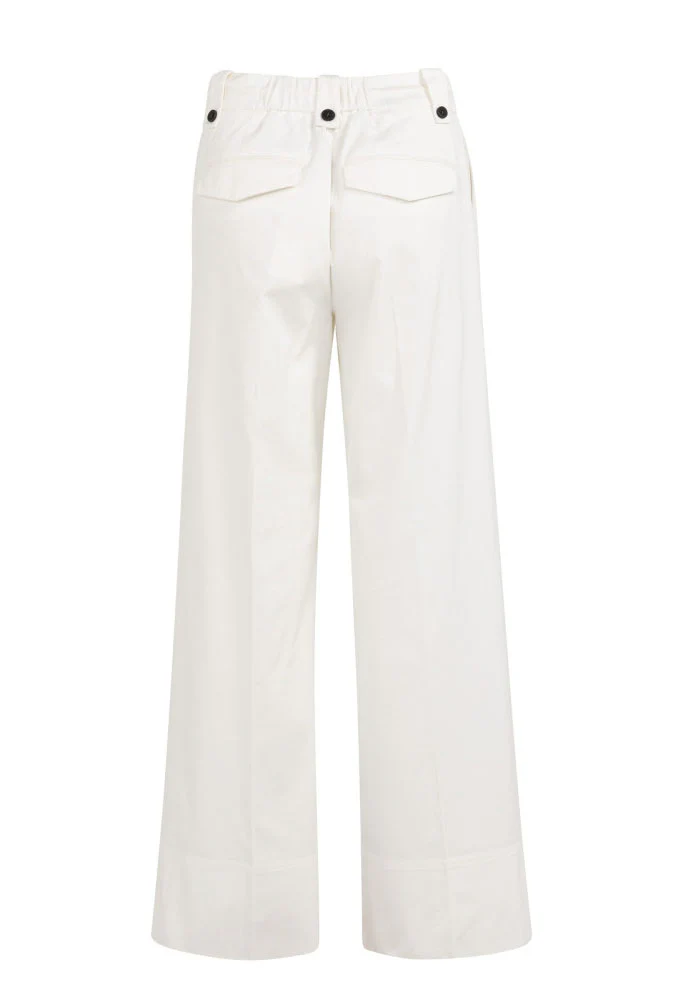Pleated Wide Leg Trousers - Image 6