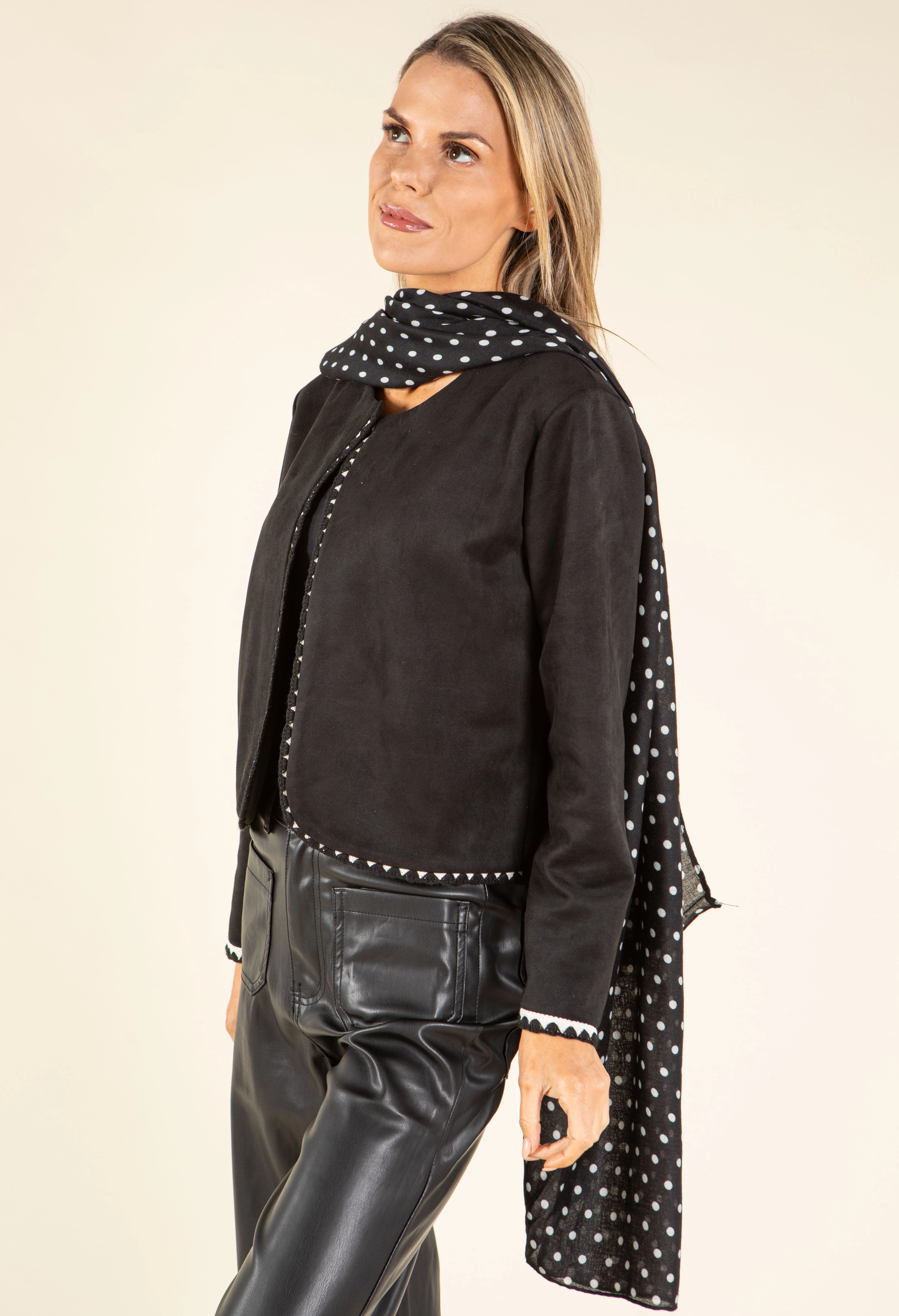 Polka Dot Scarf - Image 2