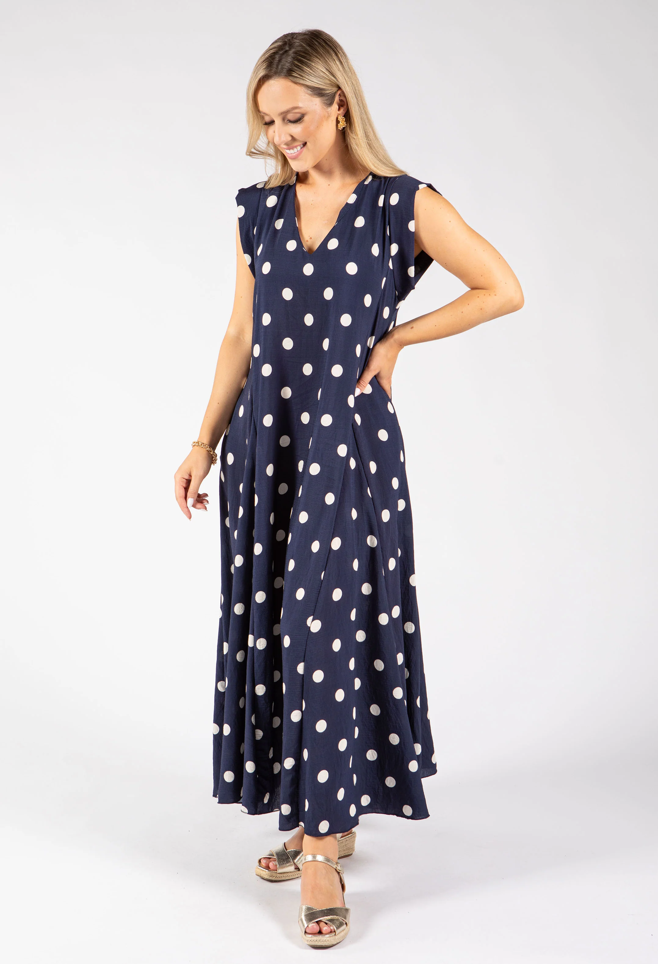 Polka Dot Summer Dress - Image 6