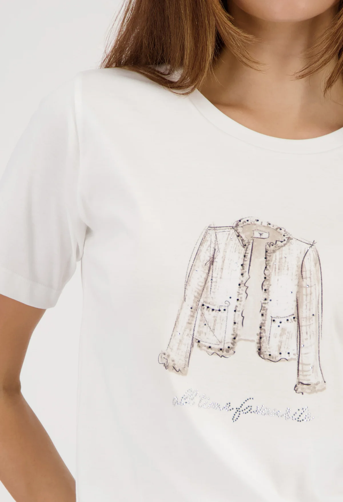 Printed Short Sleeve Top - Image 4