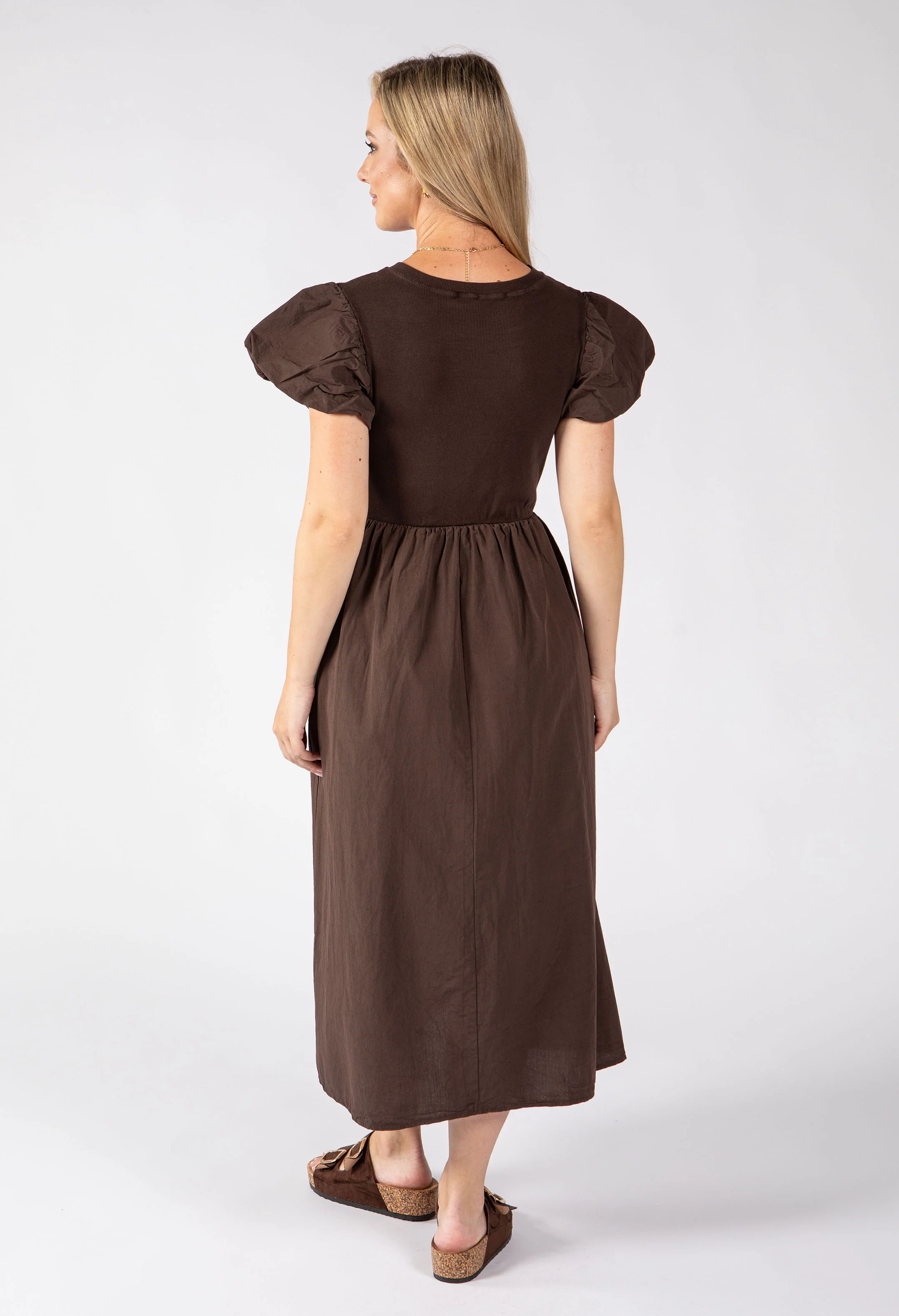 Puff Sleeve Summer Dress - Image 15