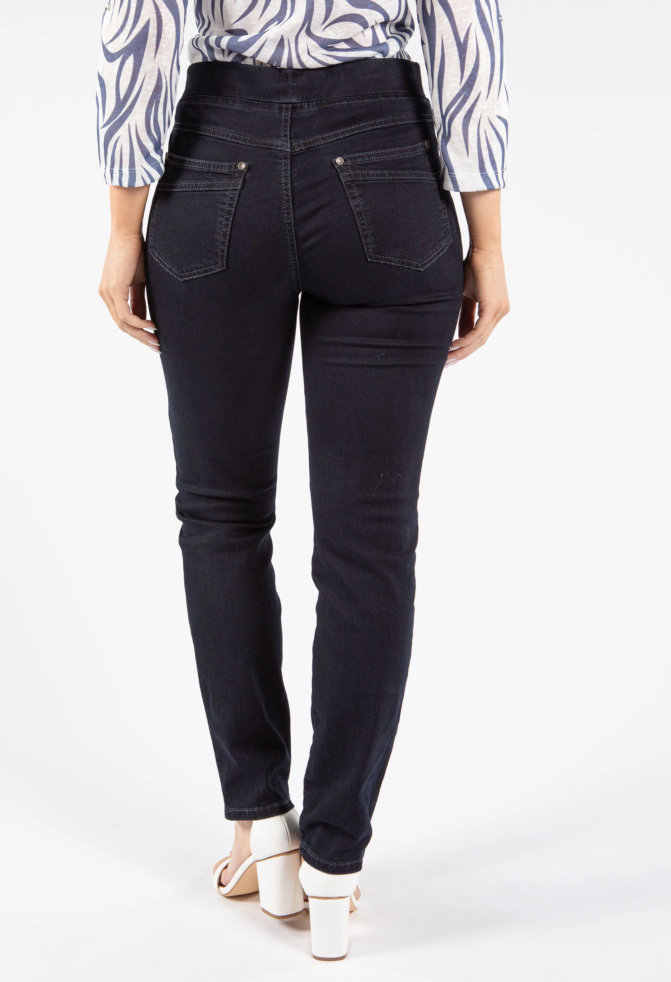 Pull On Slim Fit Jeans - Image 7