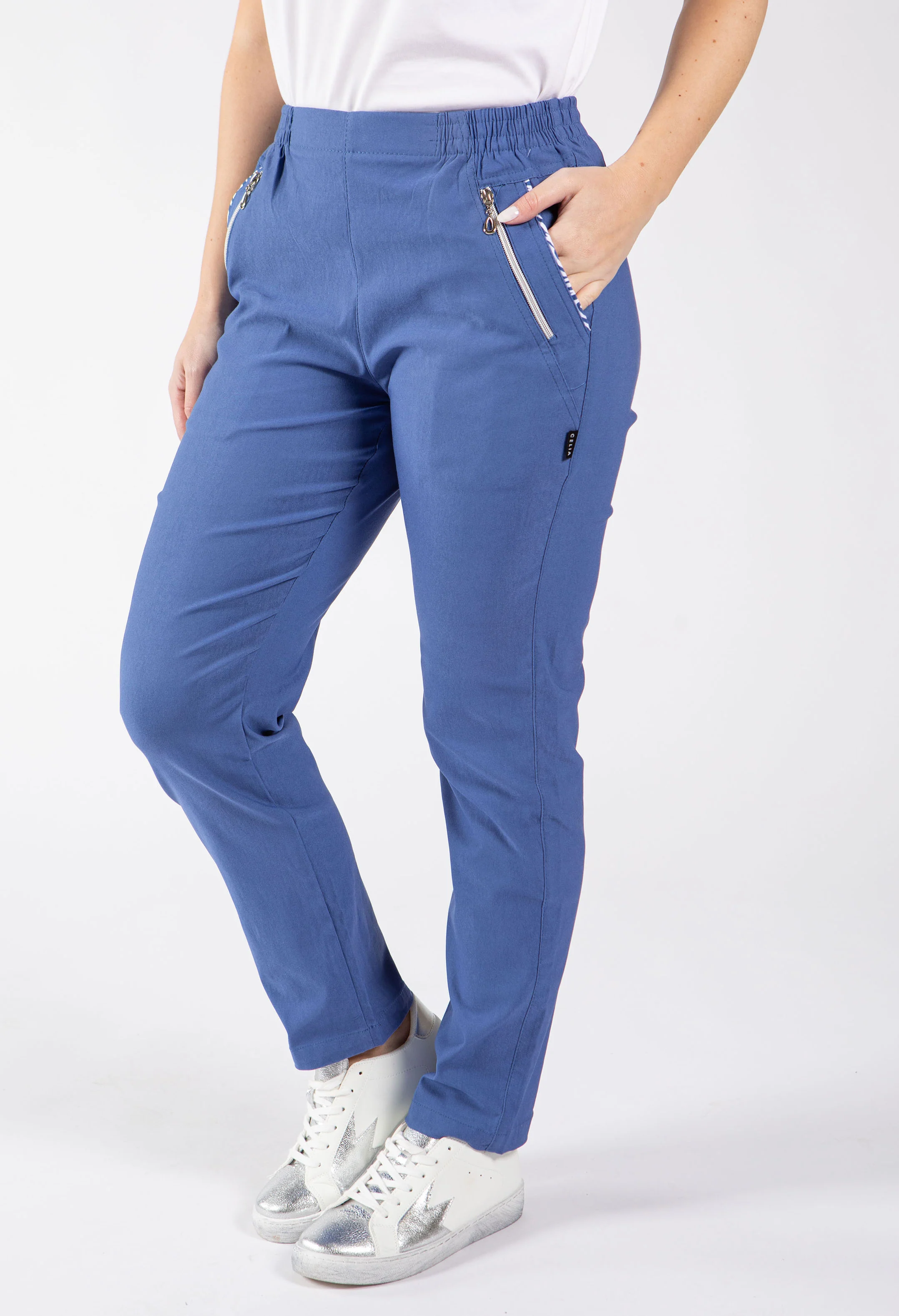 Relaxed Fit Pull On Trousers - Image 11