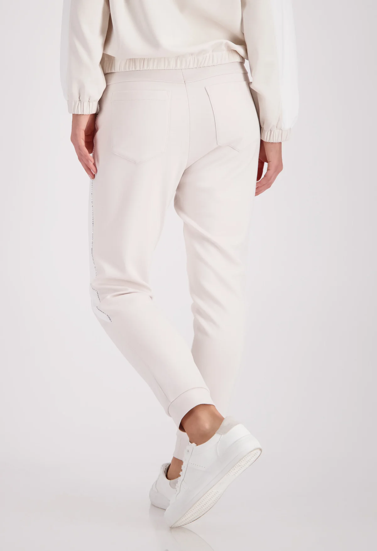 Rhinestone Detail Joggers - Image 3