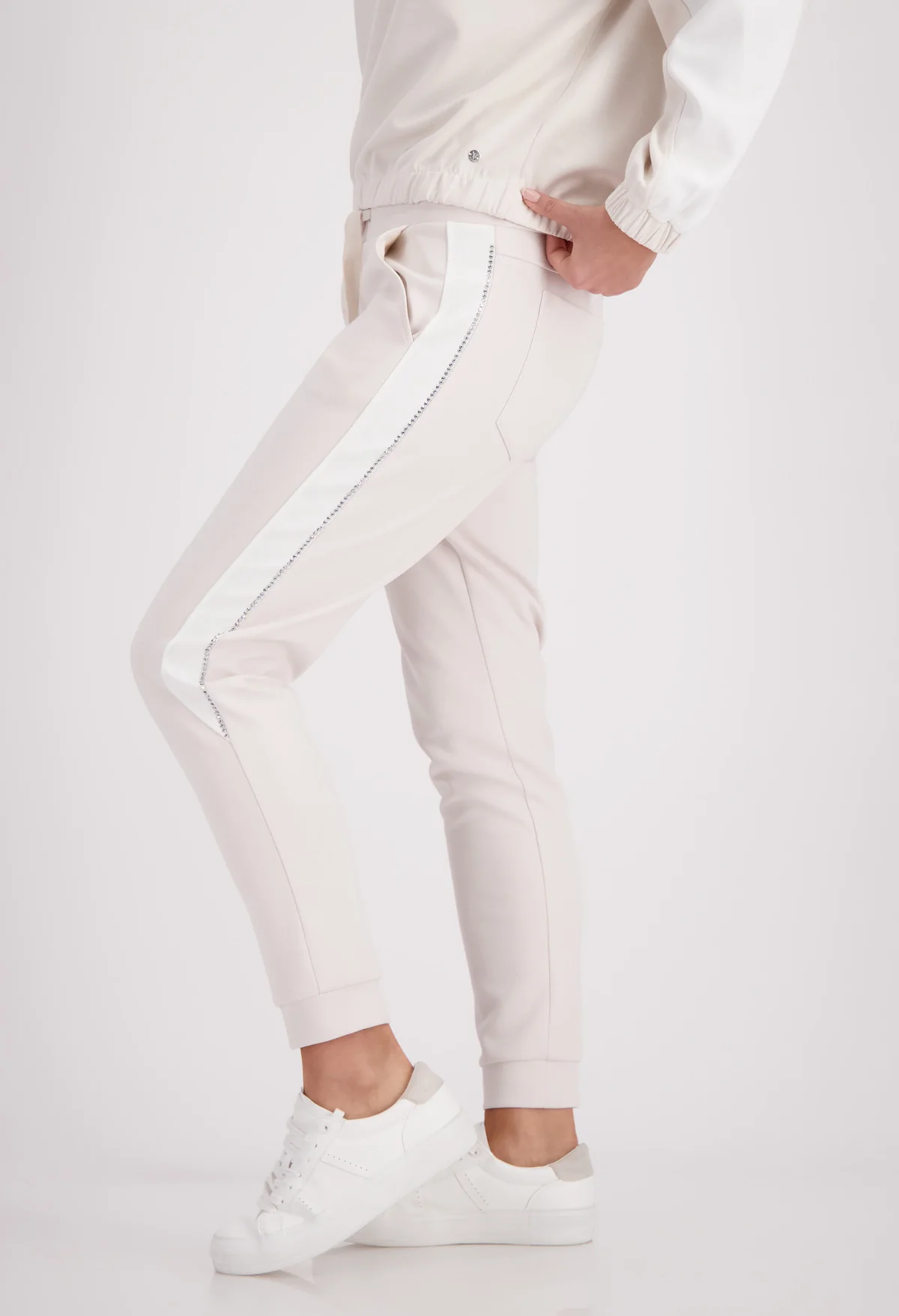 Rhinestone Detail Joggers - Image 5
