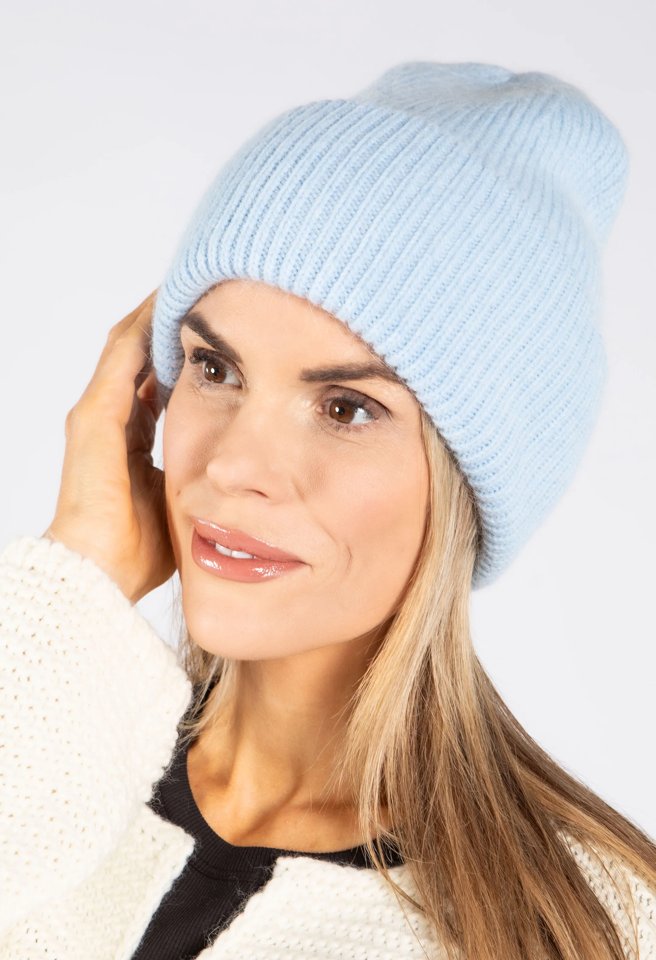 Ribbed Knit Beanie - Image 5