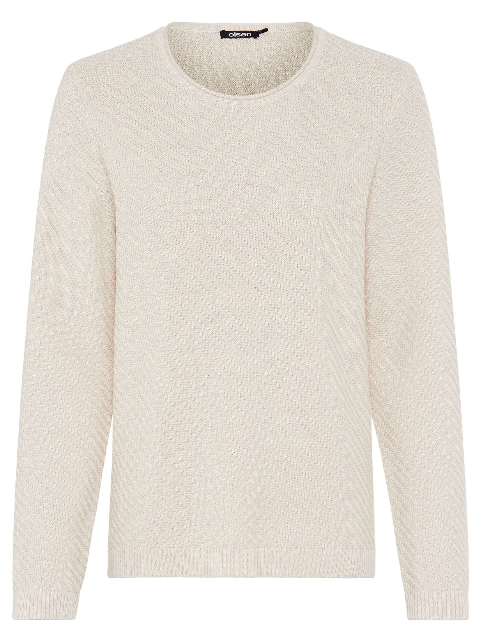 Ribbed Long Sleeve Knit Jumper - Image 3