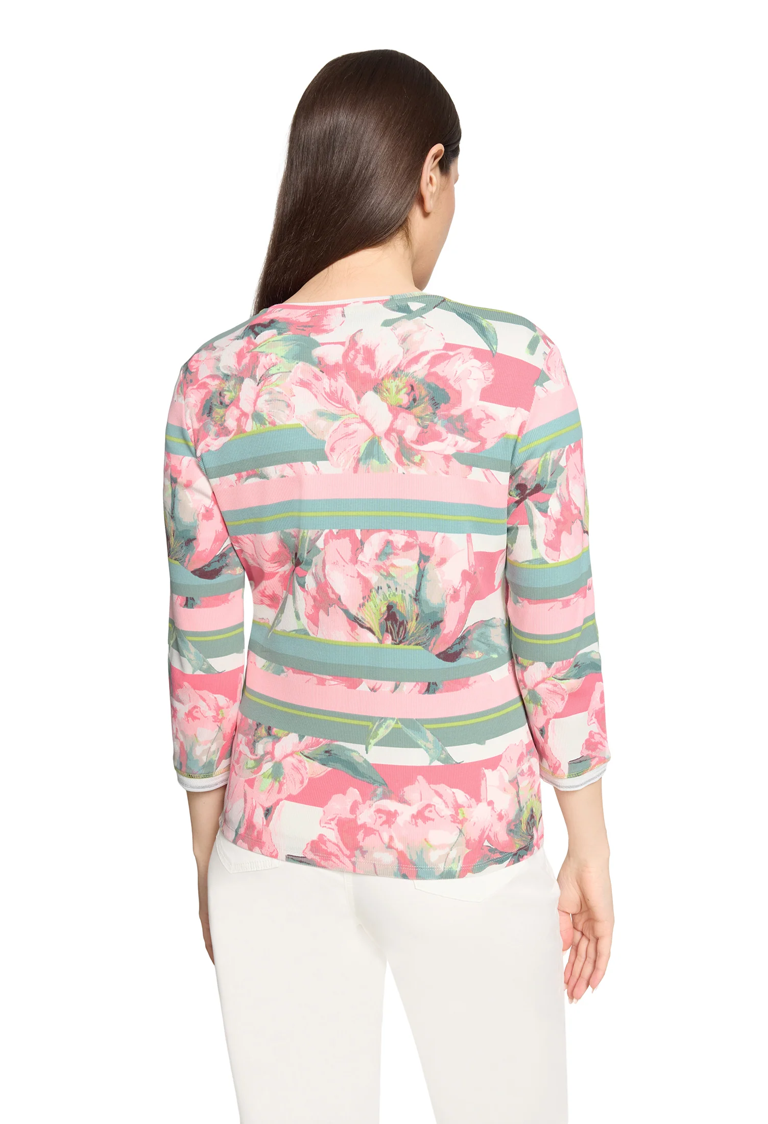 Ribbed Zip Up Cardigan - Image 4