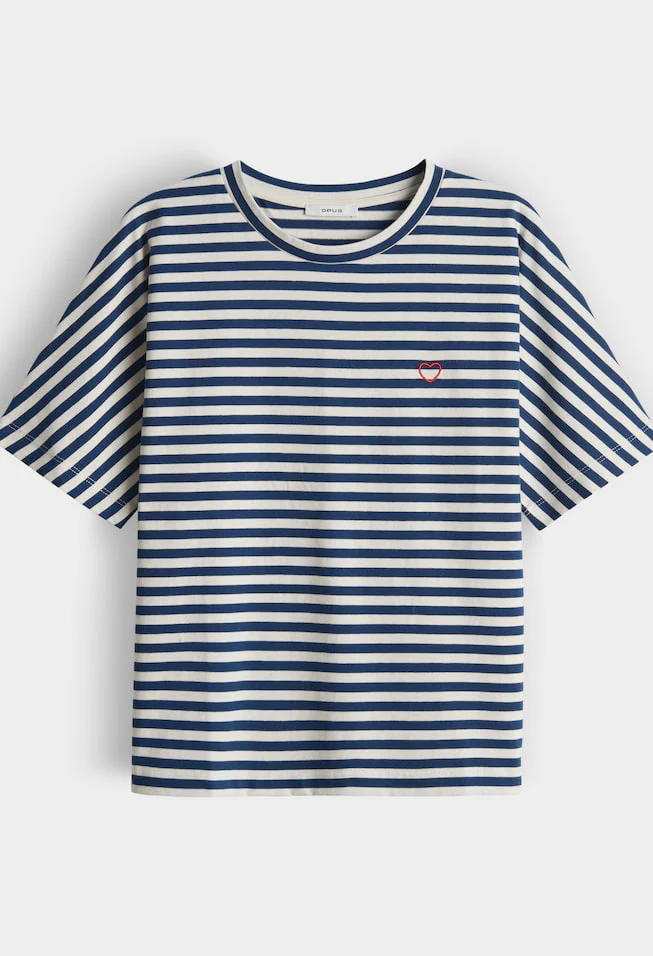 Salentine Stripe Regular Fit T-Shirt - Image 5