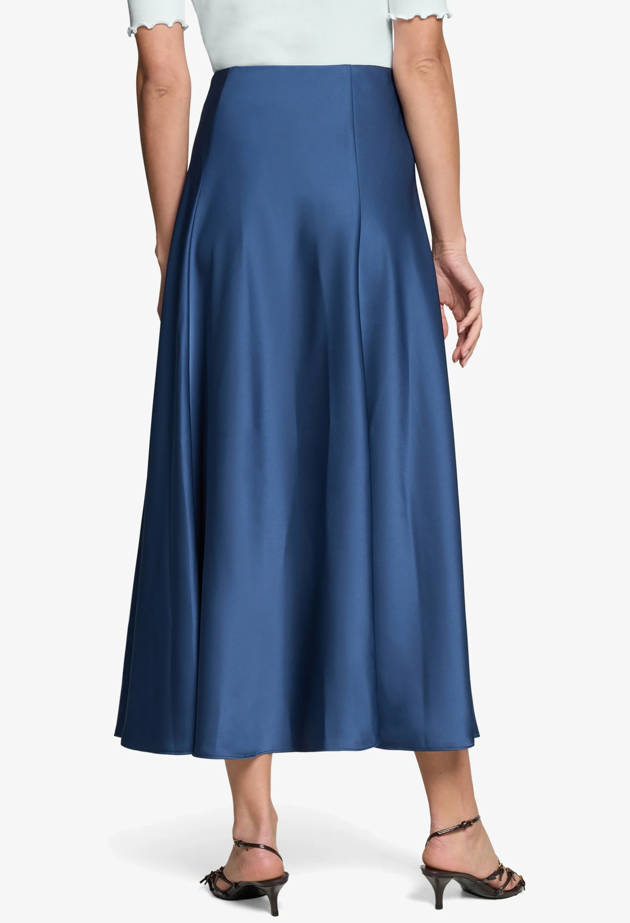 Satin Maxi Skirt - Image 3