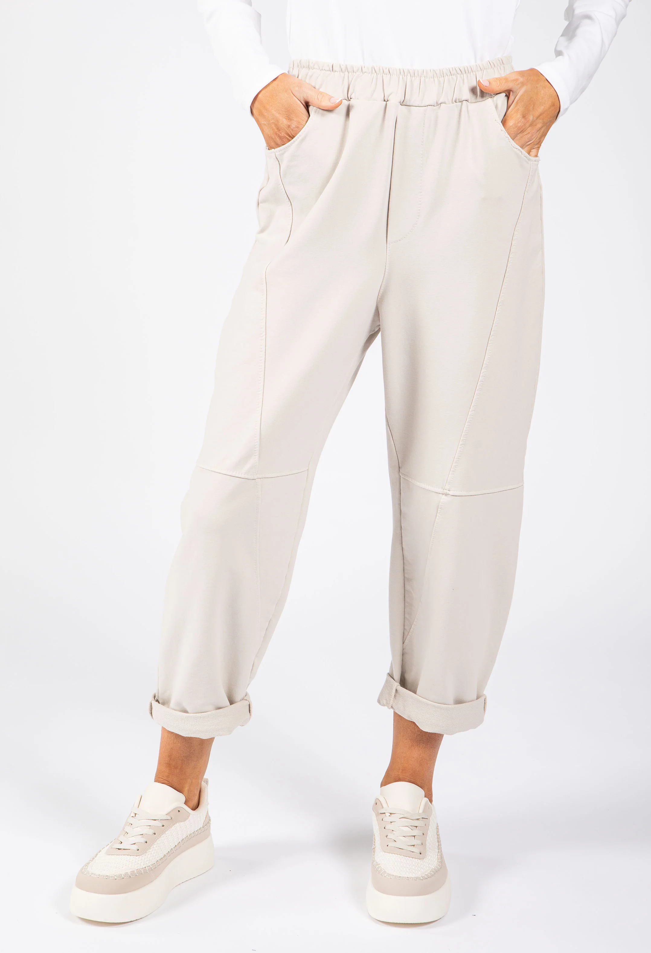 Seam Detail Barrel Joggers - Image 10