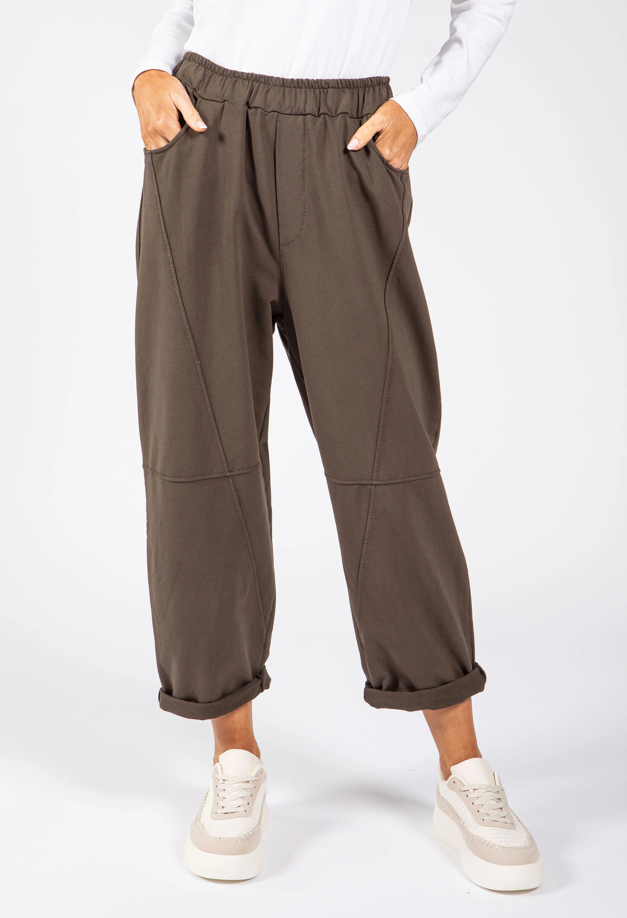 Seam Detail Barrel Joggers - Image 14