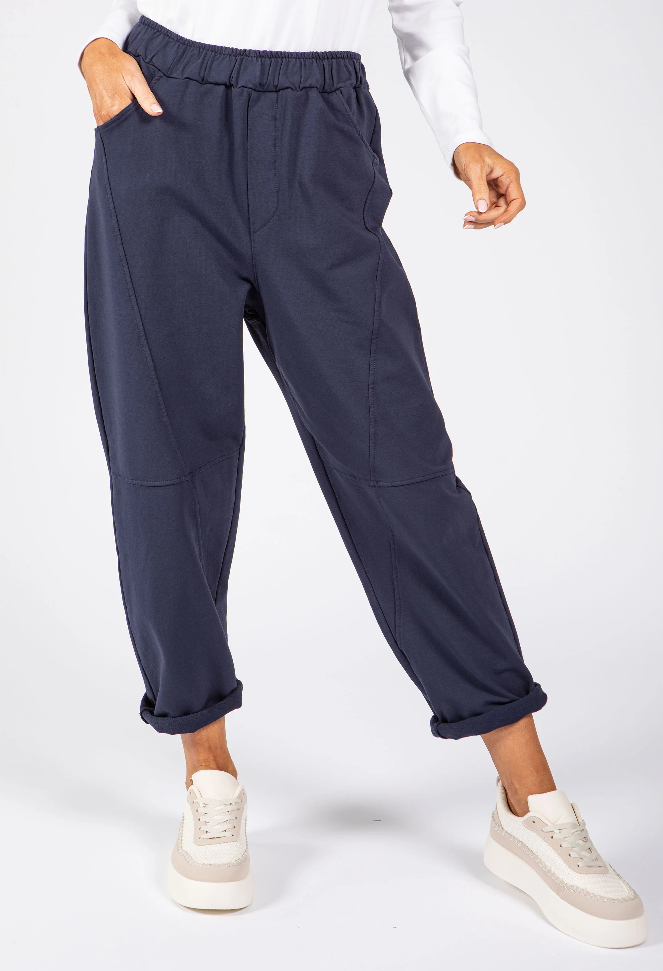 Seam Detail Barrel Joggers - Image 2