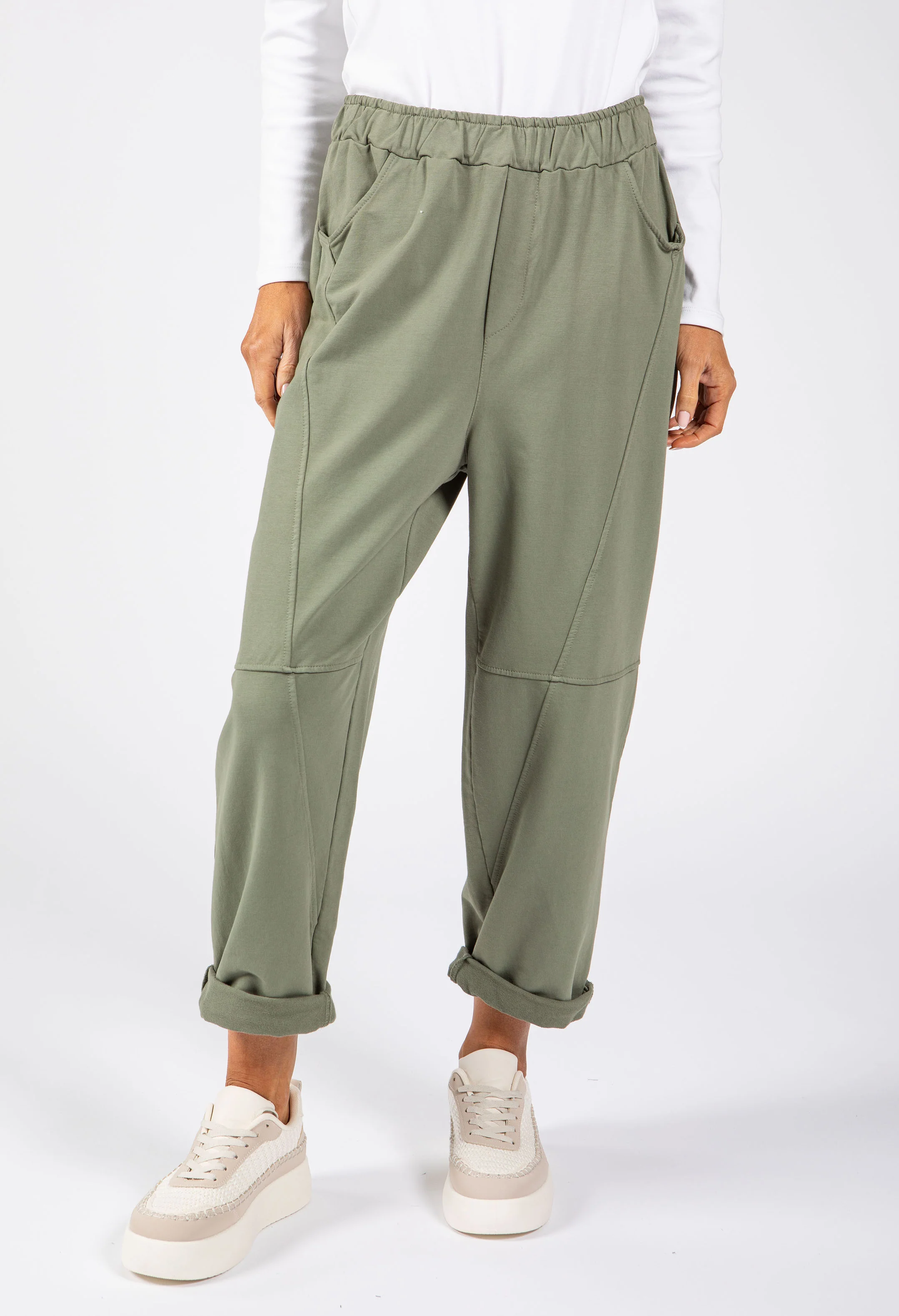 Seam Detail Barrel Joggers - Image 6