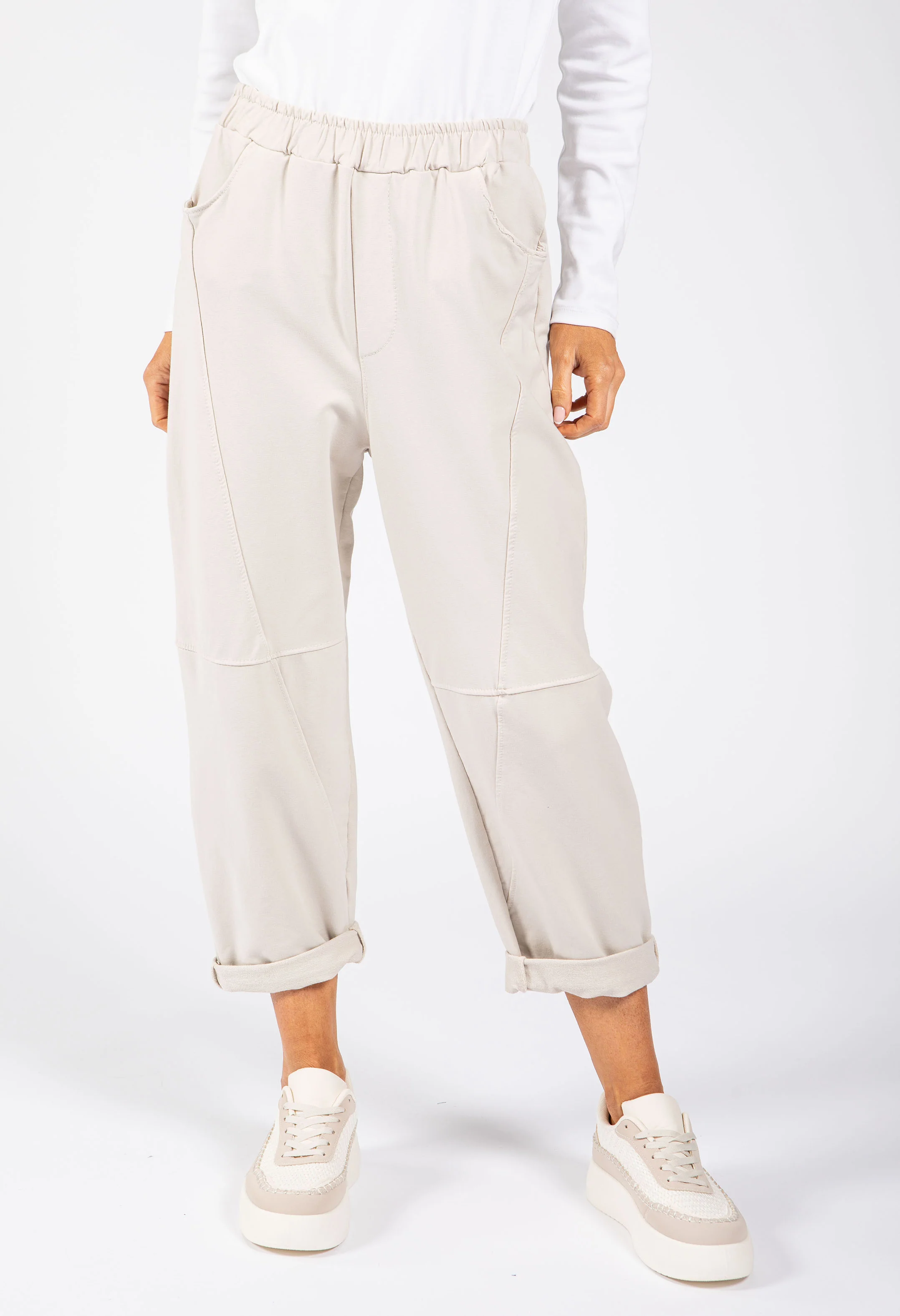 Seam Detail Barrel Joggers - Image 9