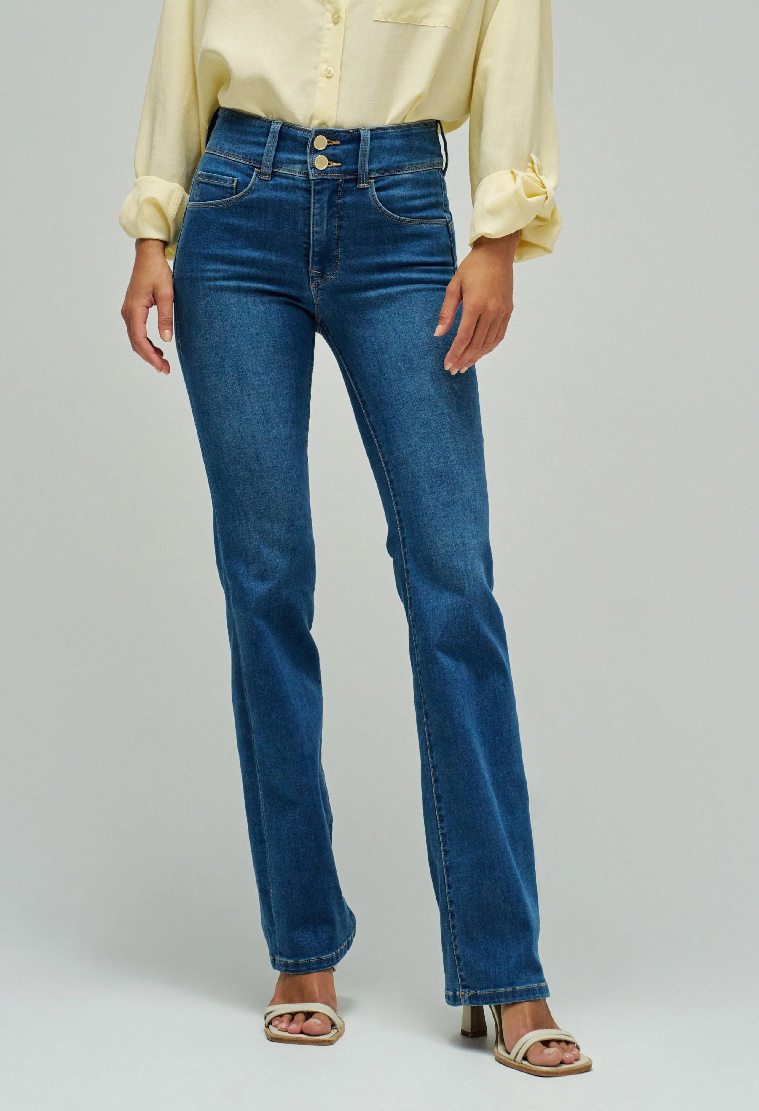 Secret Push In Bootcut Jeans - Image 2