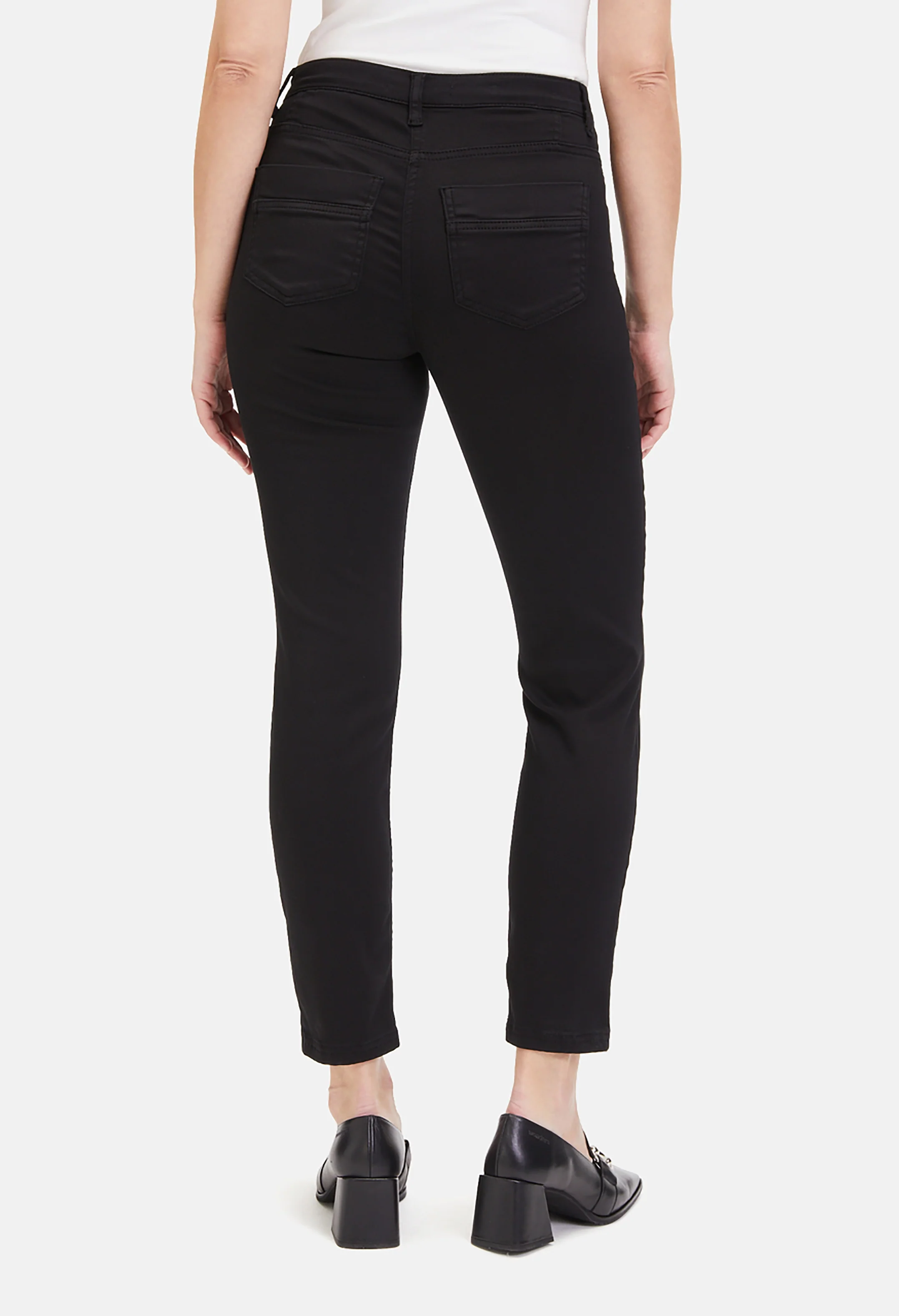 Selina 7/8 Length Slim Fit Trousers - Image 10