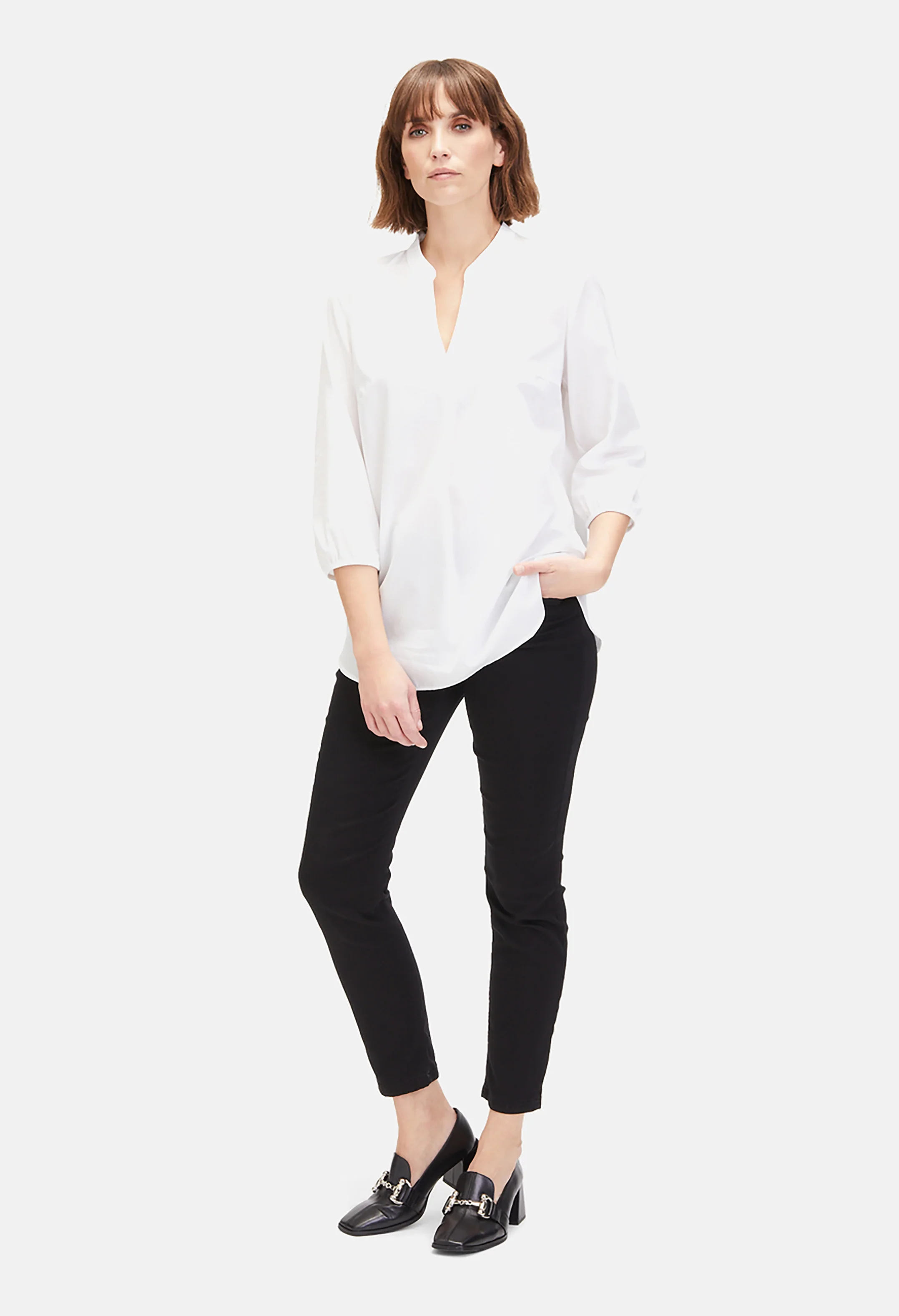 Selina 7/8 Length Slim Fit Trousers - Image 11