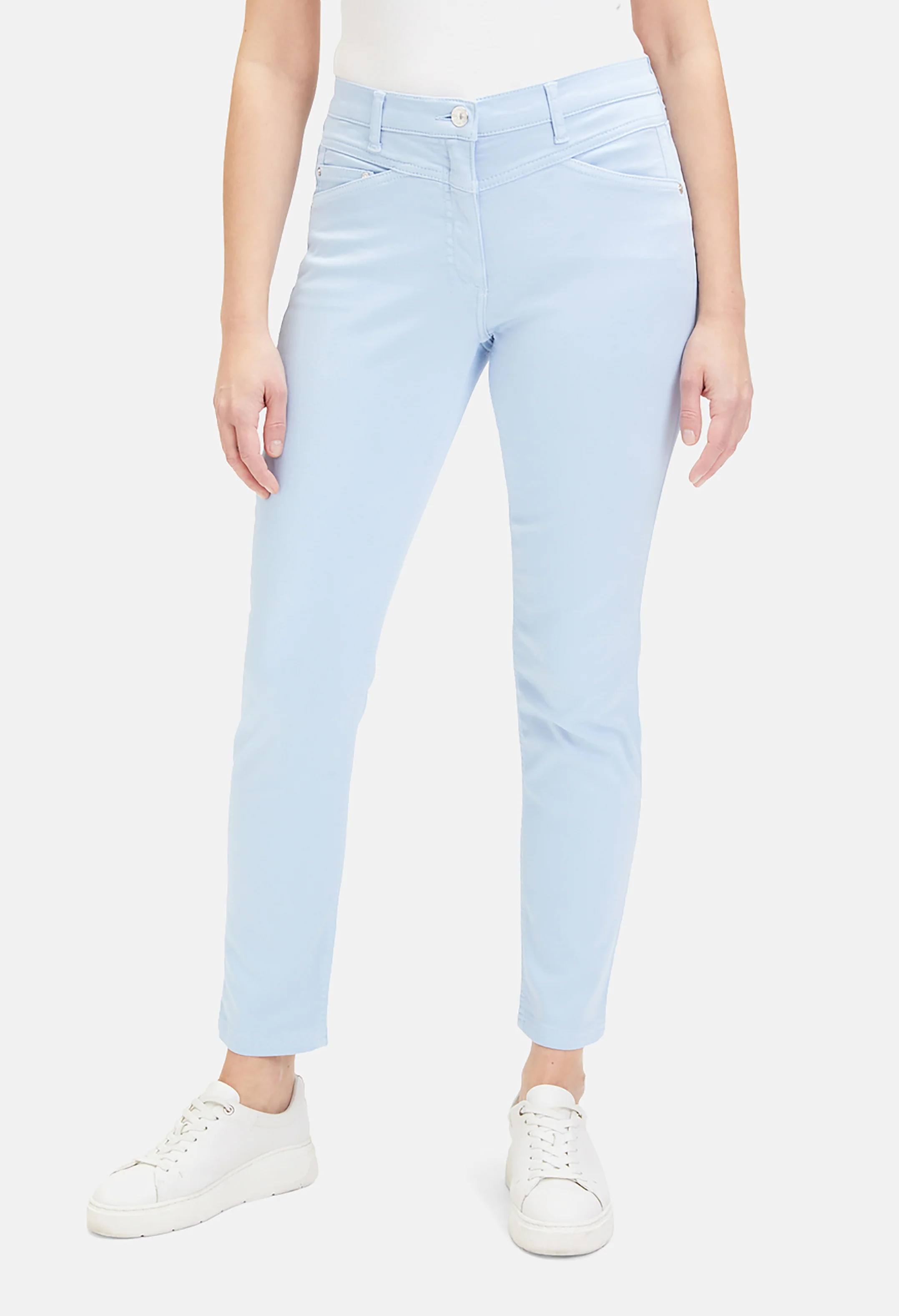 Selina 7/8 Length Slim Fit Trousers - Image 12