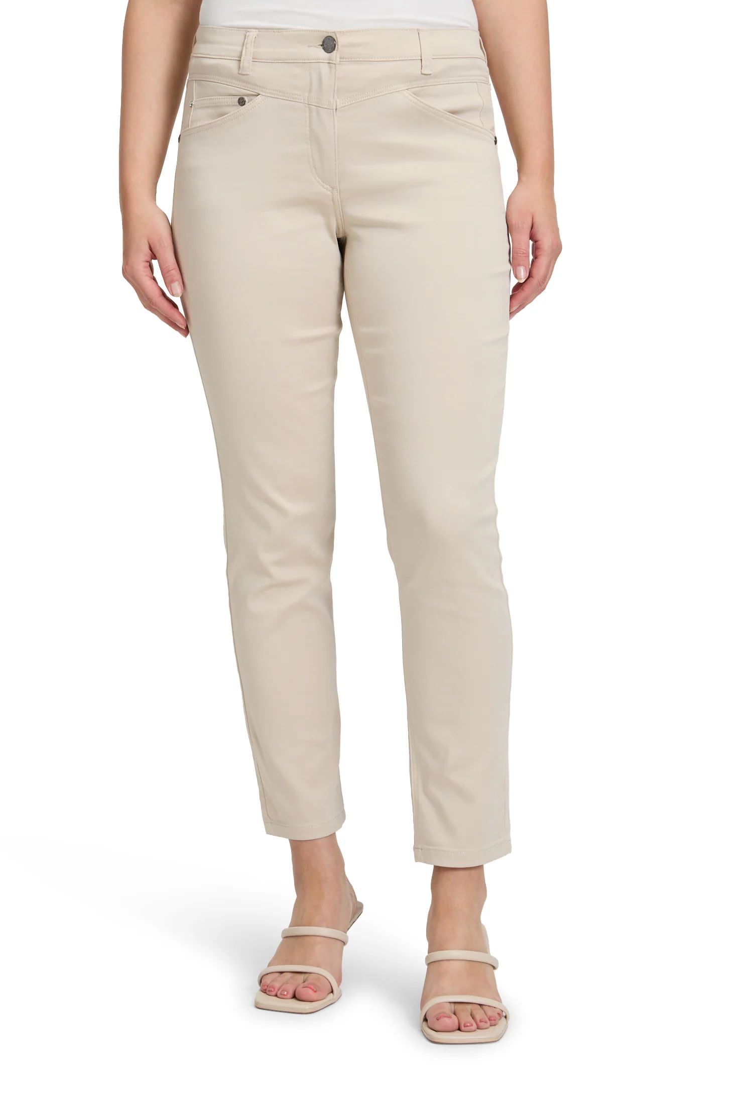 Selina 7/8 Length Slim Fit Trousers - Image 18