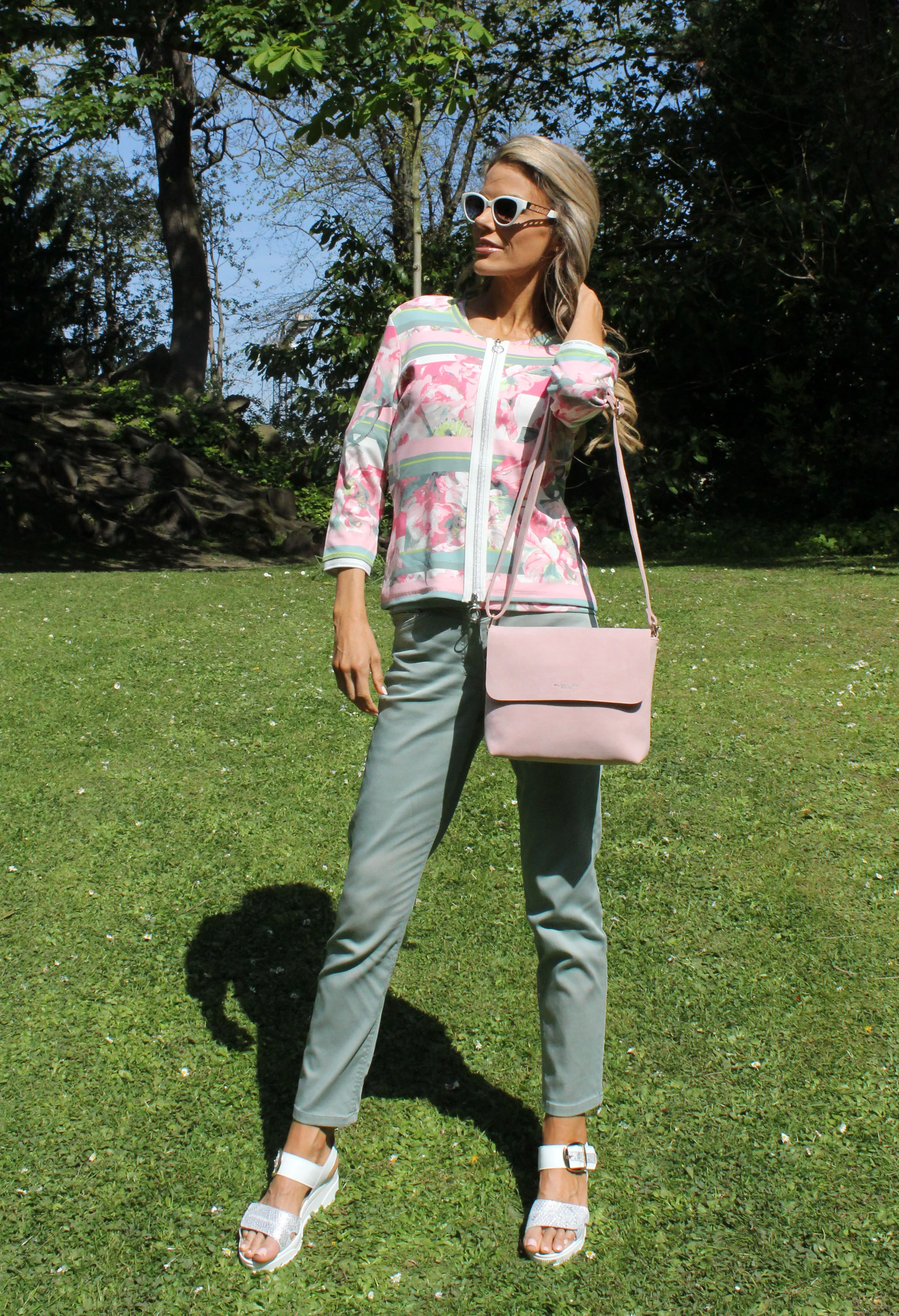 Selina 7/8 Length Slim Fit Trousers - Image 22