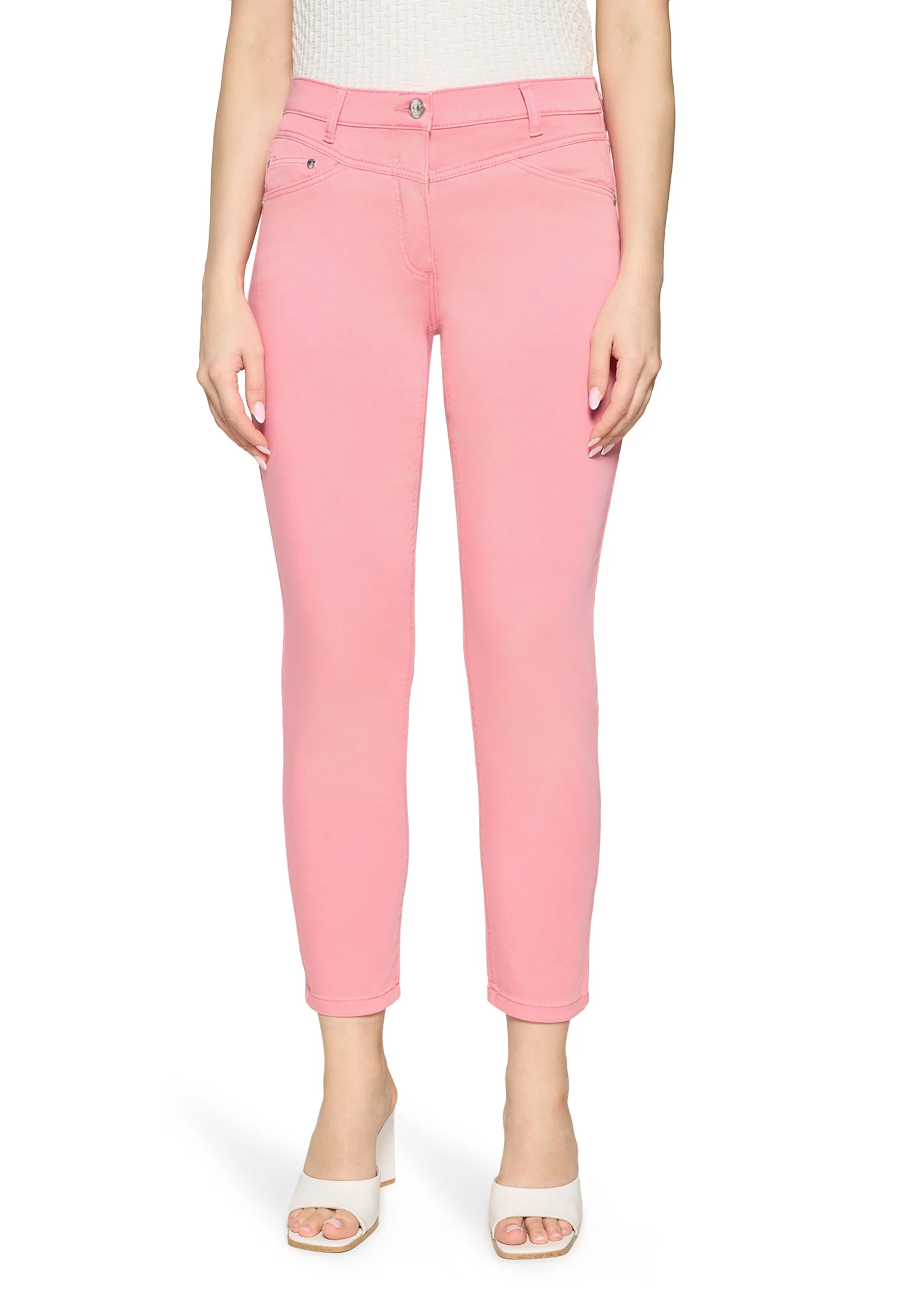 Selina 7/8 Length Slim Fit Trousers - Image 27