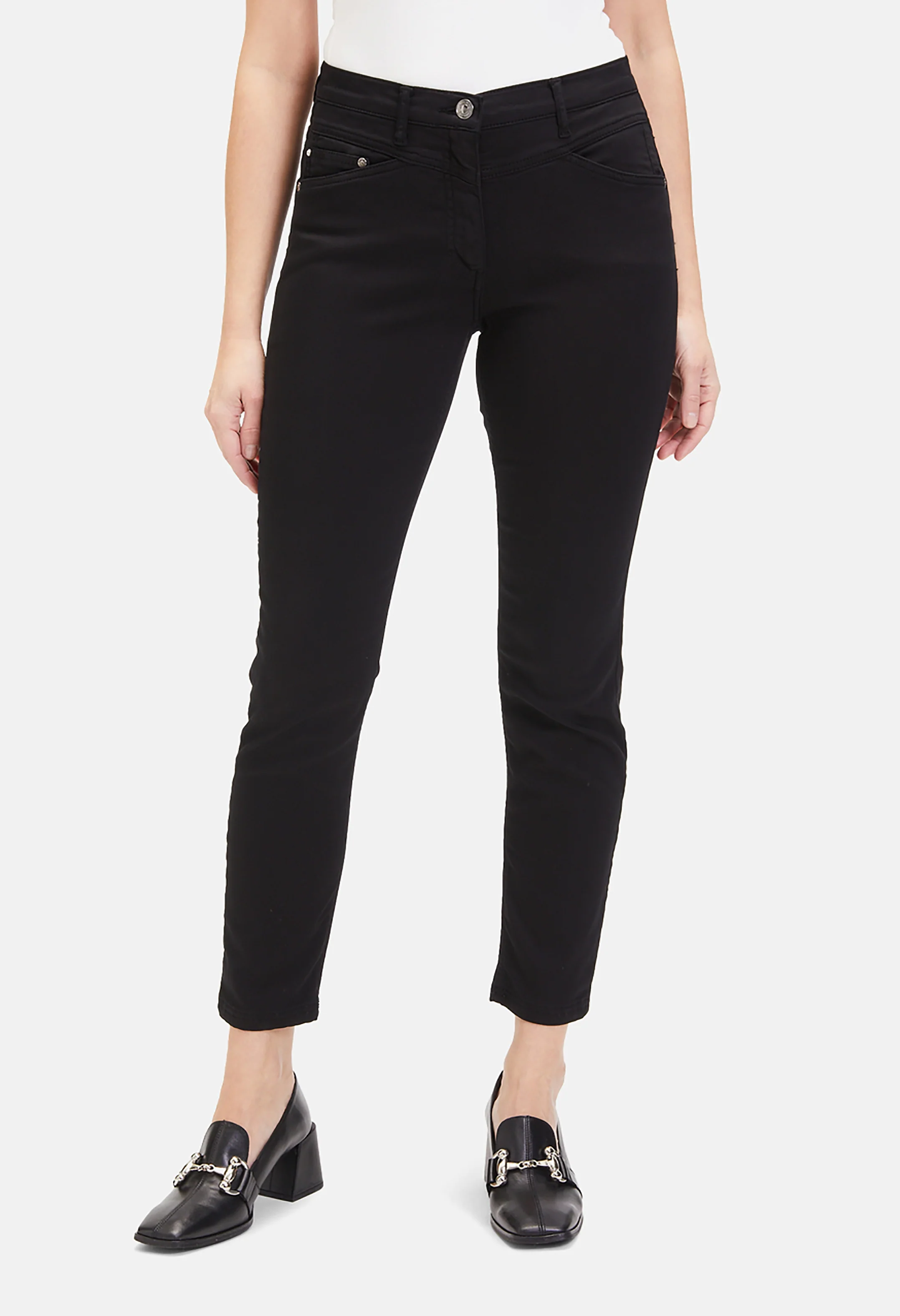Selina 7/8 Length Slim Fit Trousers - Image 9