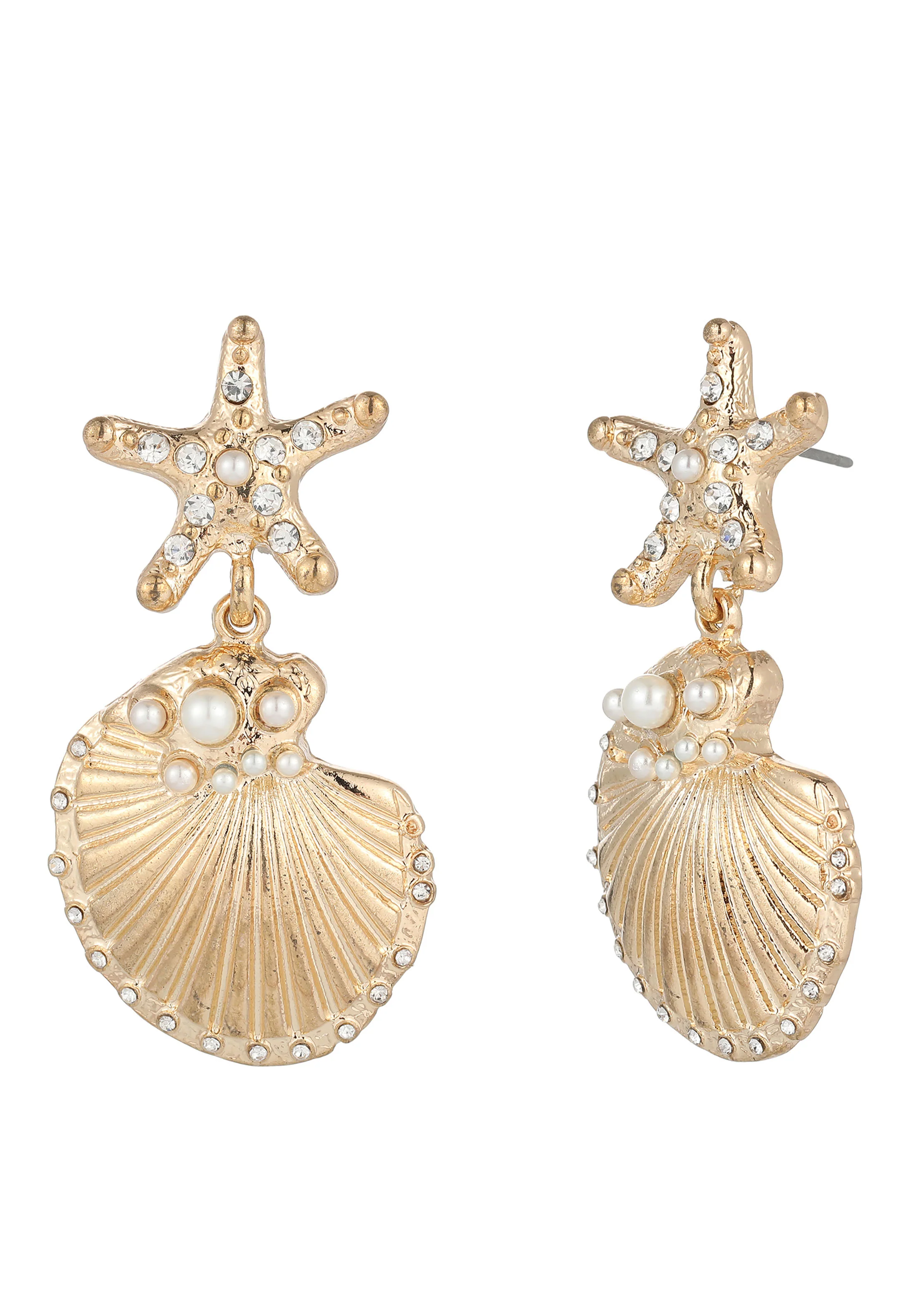 Shell Drop Earrings
