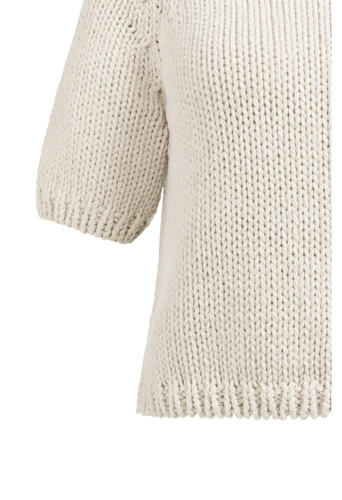 Short Sleeve Chunky knit Jumper - Image 11