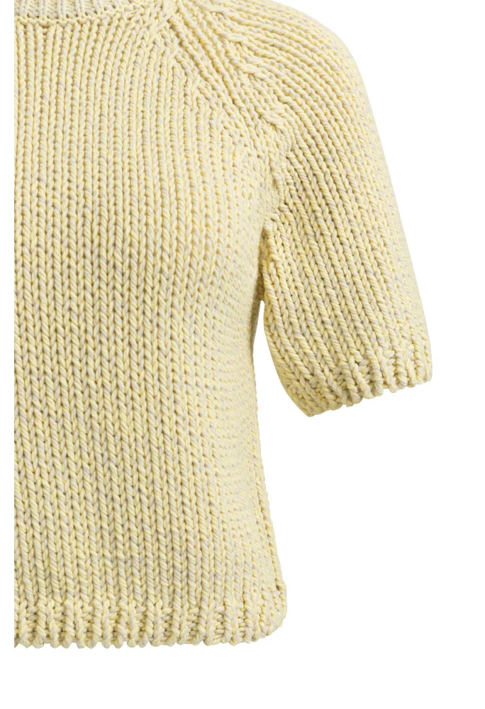Short Sleeve Chunky knit Jumper - Image 6