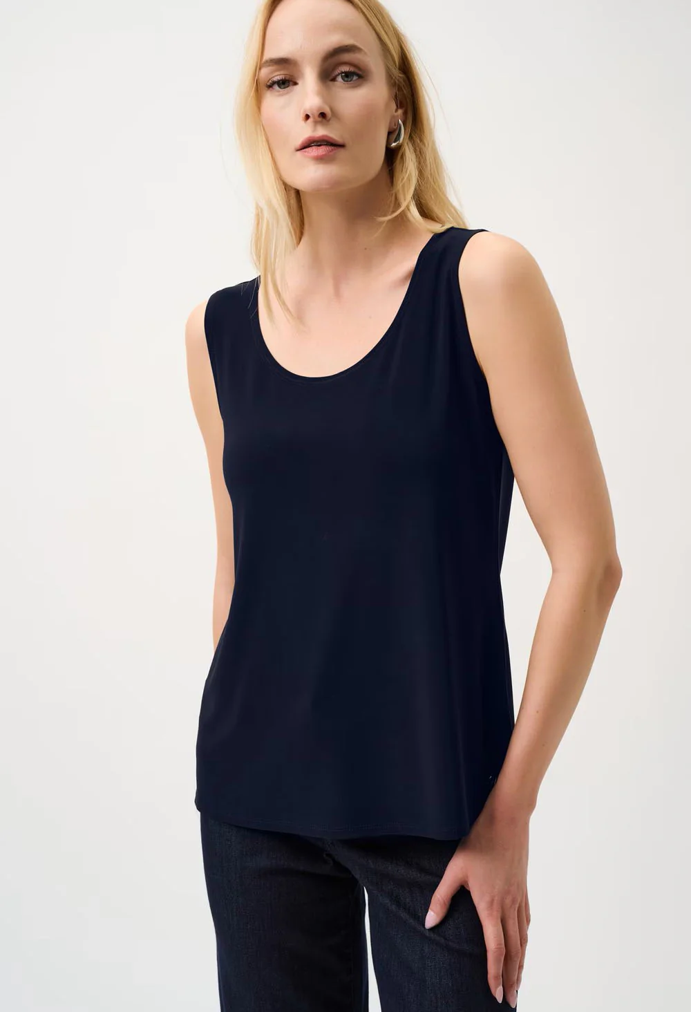 Silky Knit Scoop Neck Camisole - Image 4