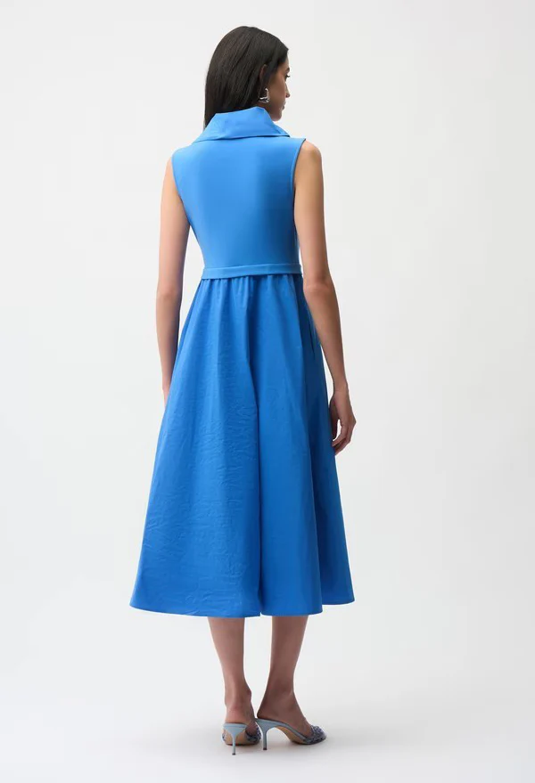 Sleeveless A-line Midi Dress - Image 2