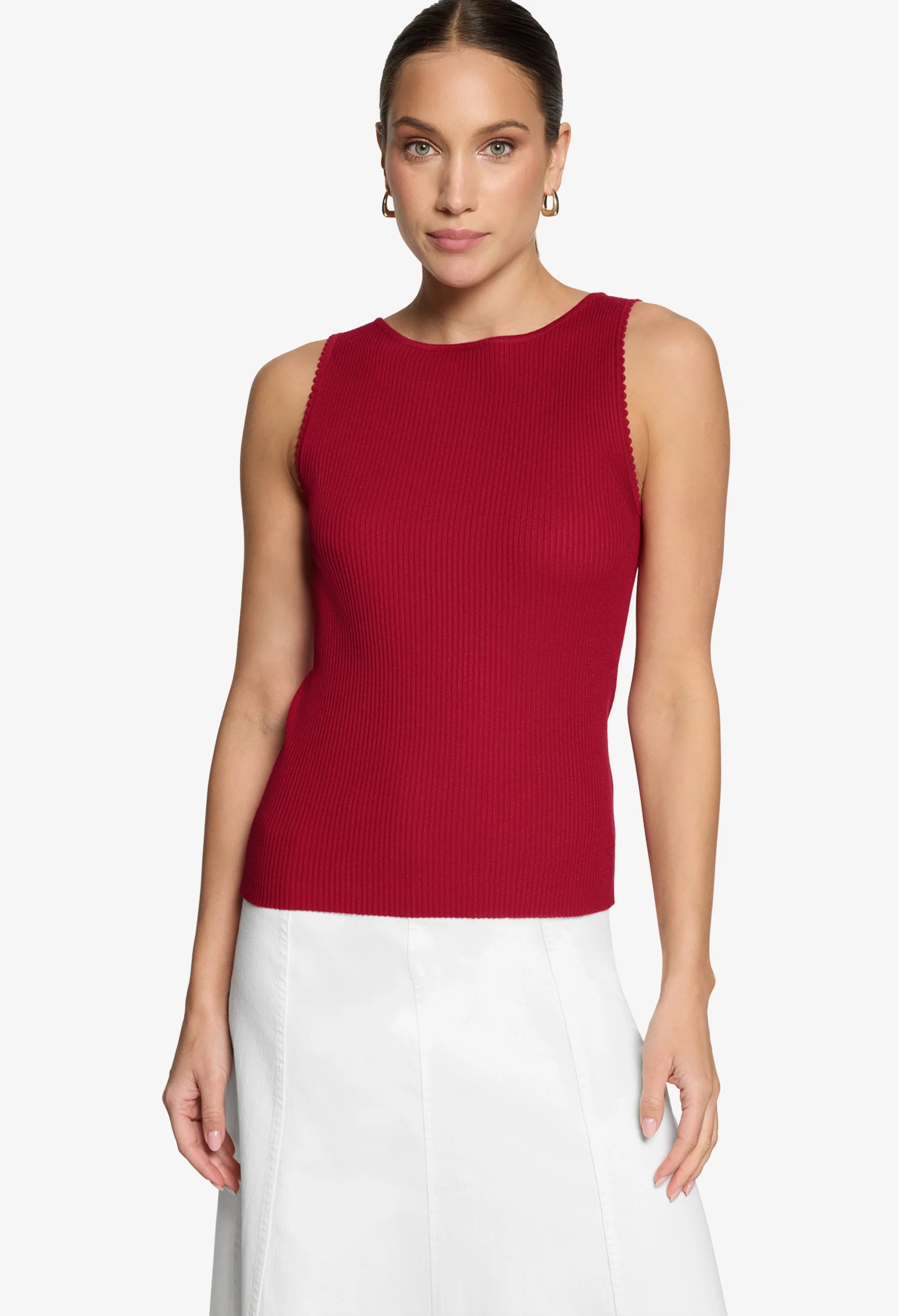Sleeveless Ribbed Top - Image 6