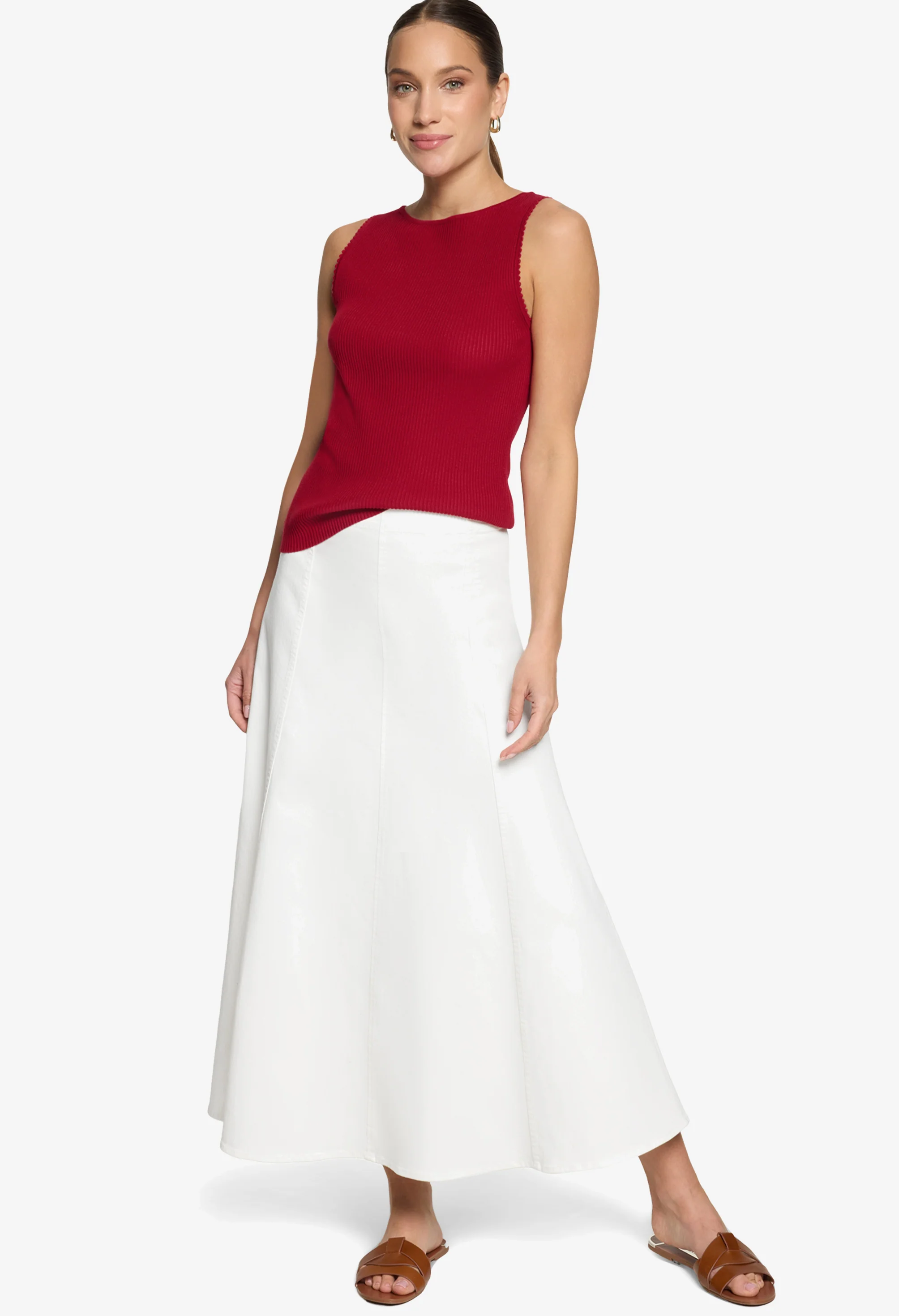 Sleeveless Ribbed Top - Image 8