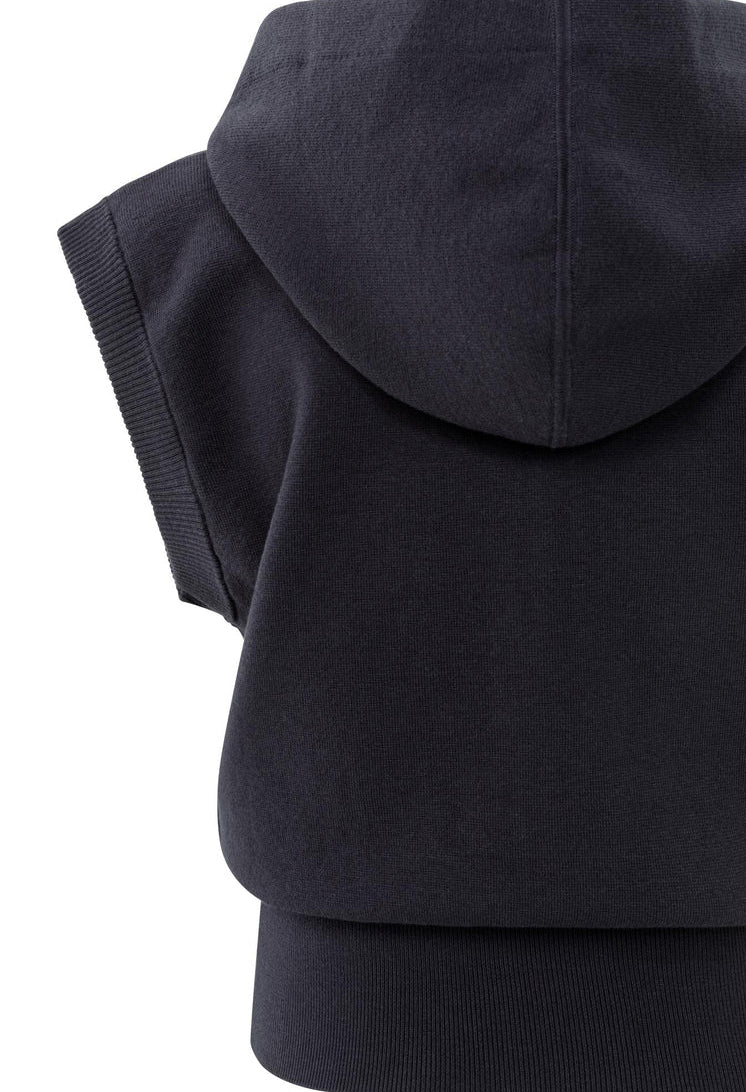 Sleeveless Zip-Up Hoodie - Image 5