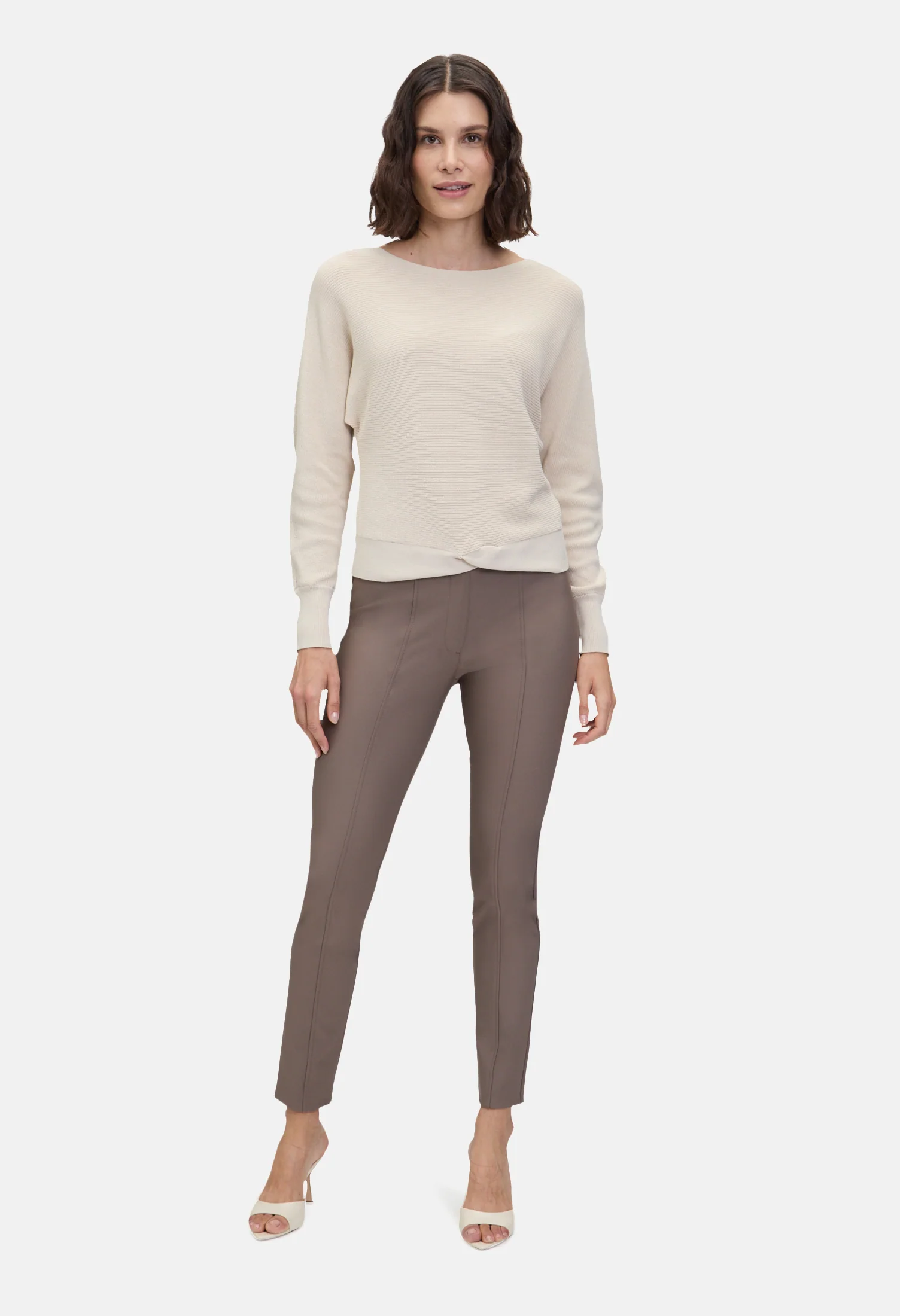 Slim Fit Business Trousers - Image 5