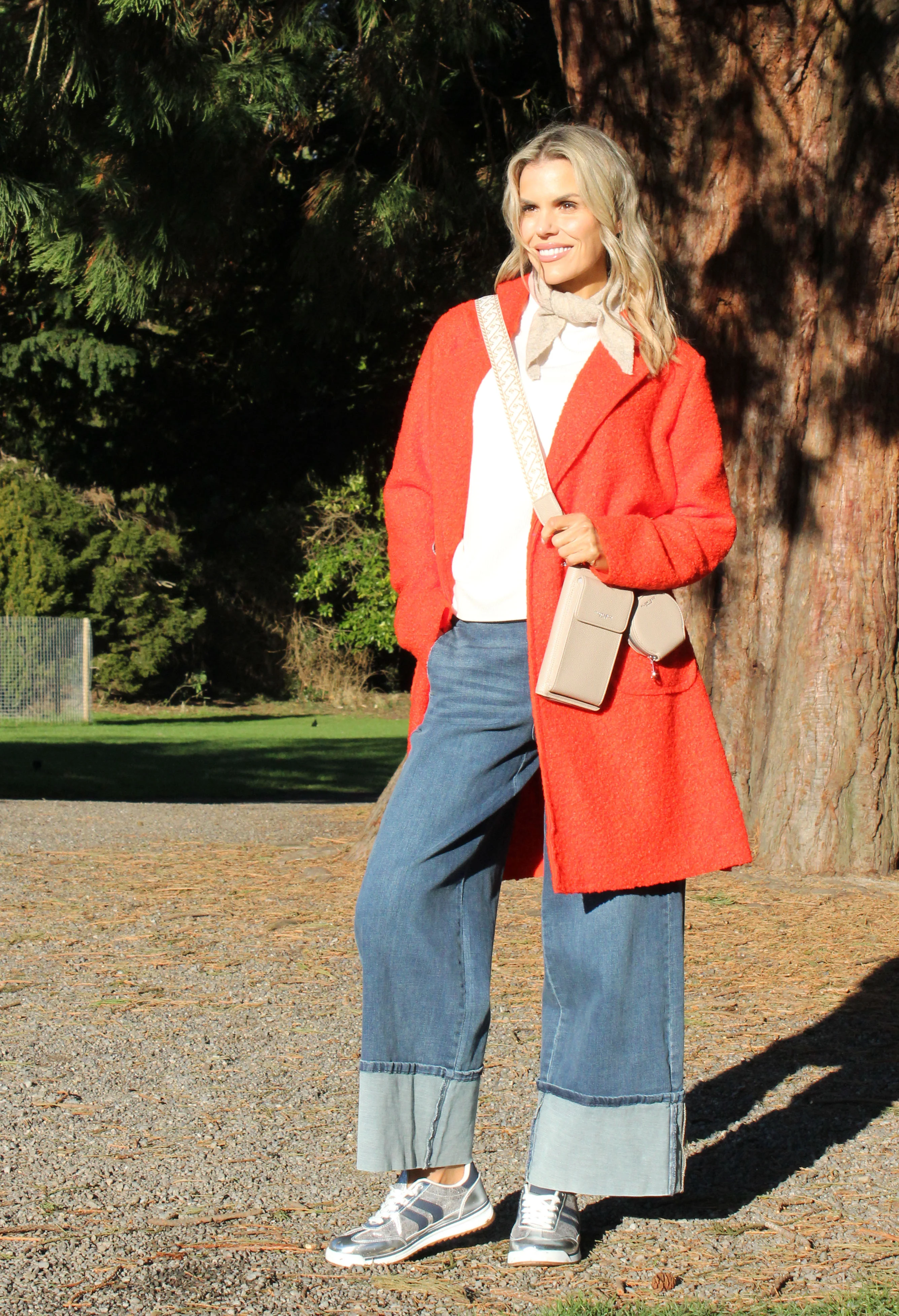 Soft Boucle Trench Coat - Image 12