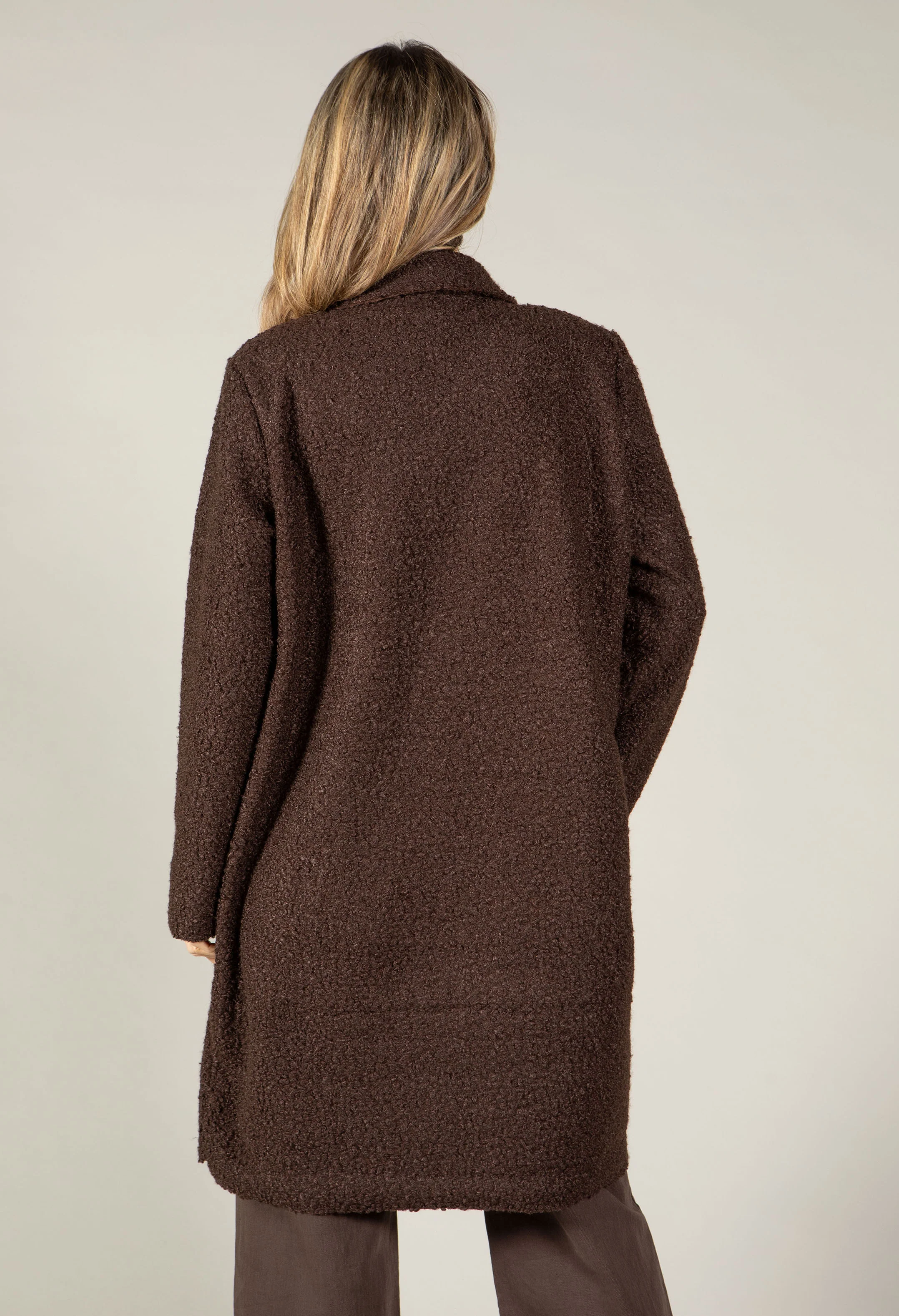 Soft Boucle Trench Coat - Image 21