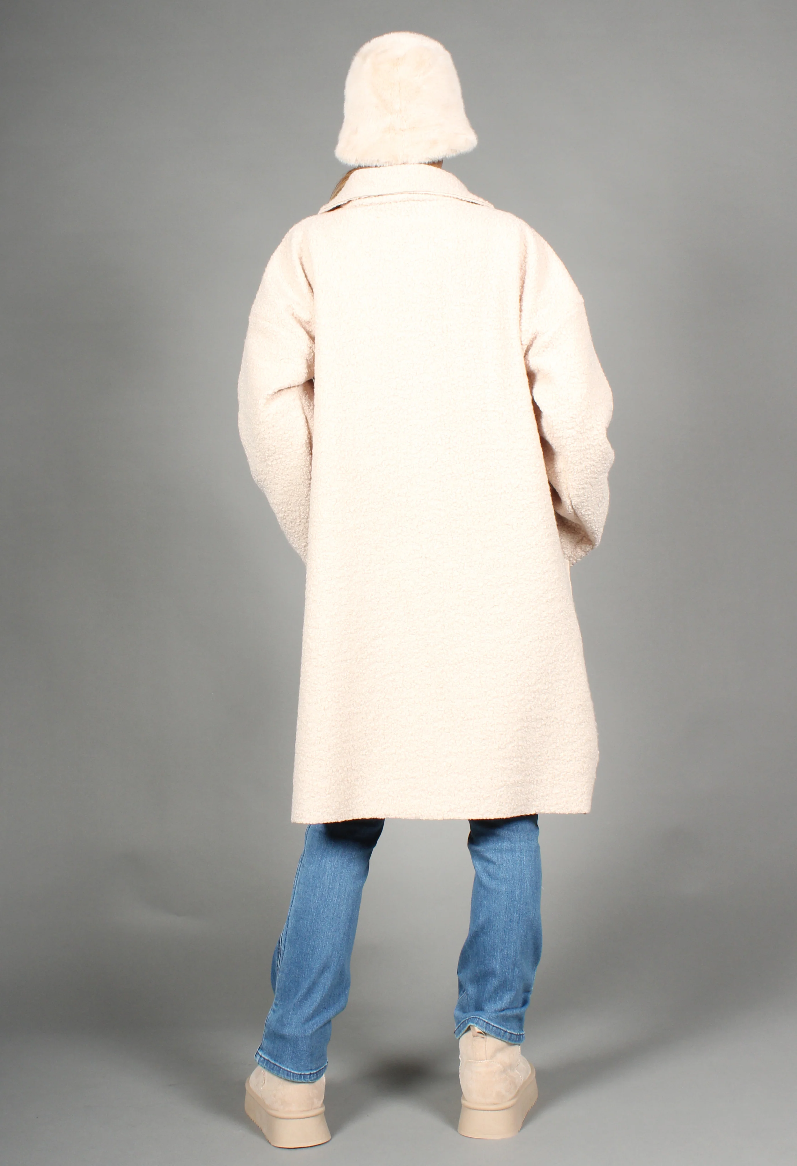 Soft Boucle Zip Up Coatigan - Image 23